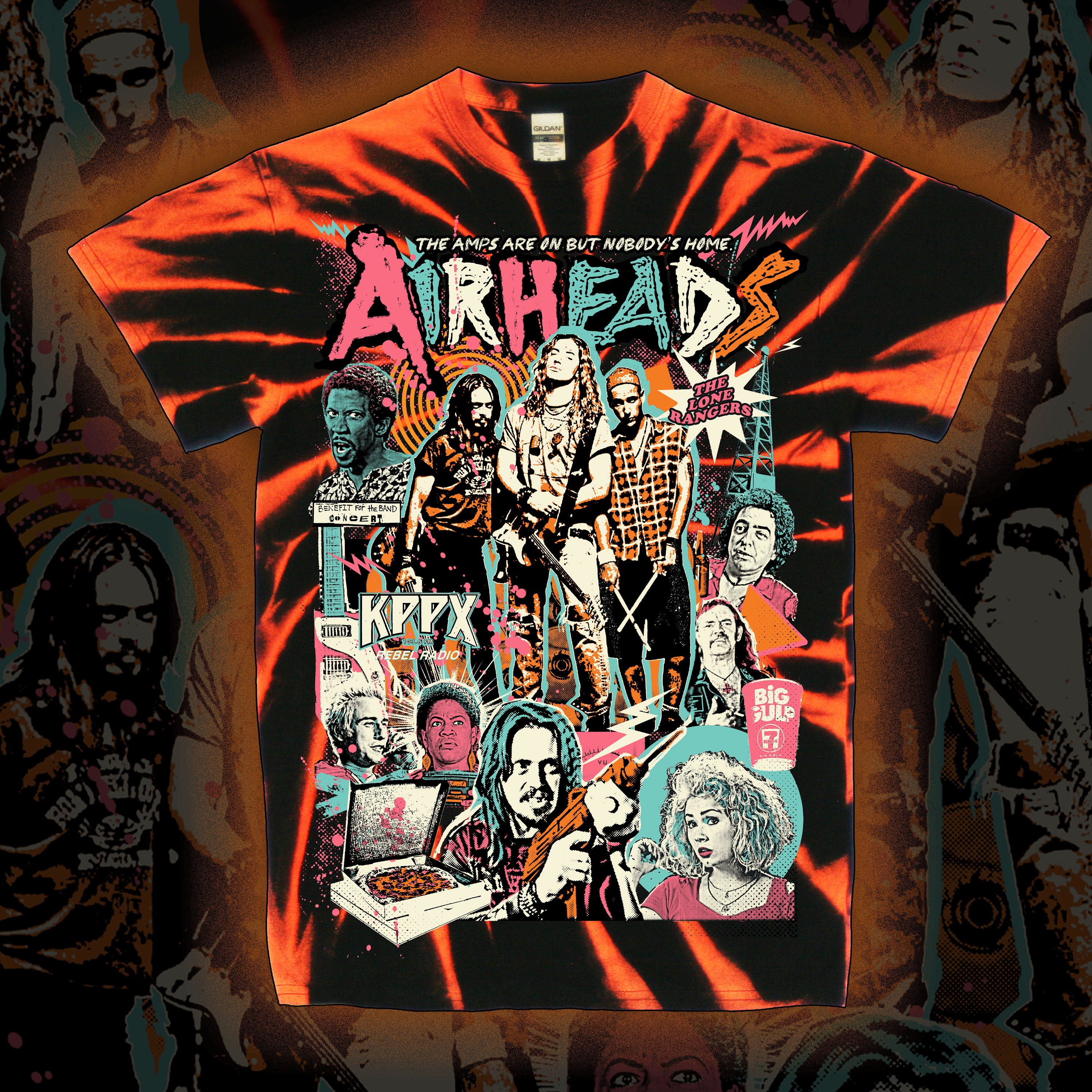 Airheads "Degenerated" Tie dye