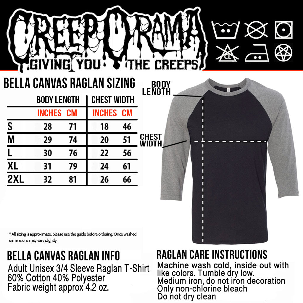 PRE-ORDER: The Crow “Victims” Baseball tee