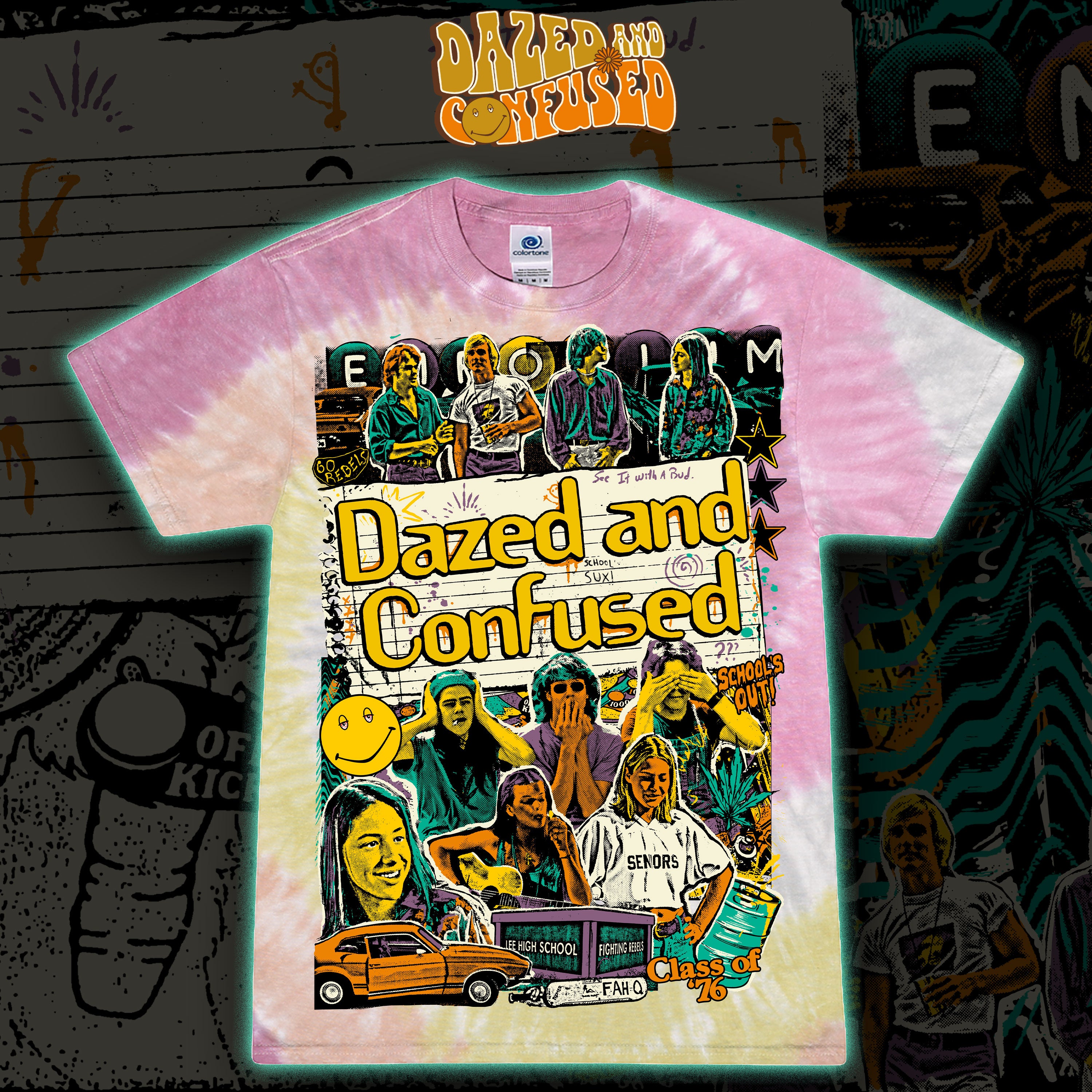 Dazed and Confused "Martha Washington" Tie dye