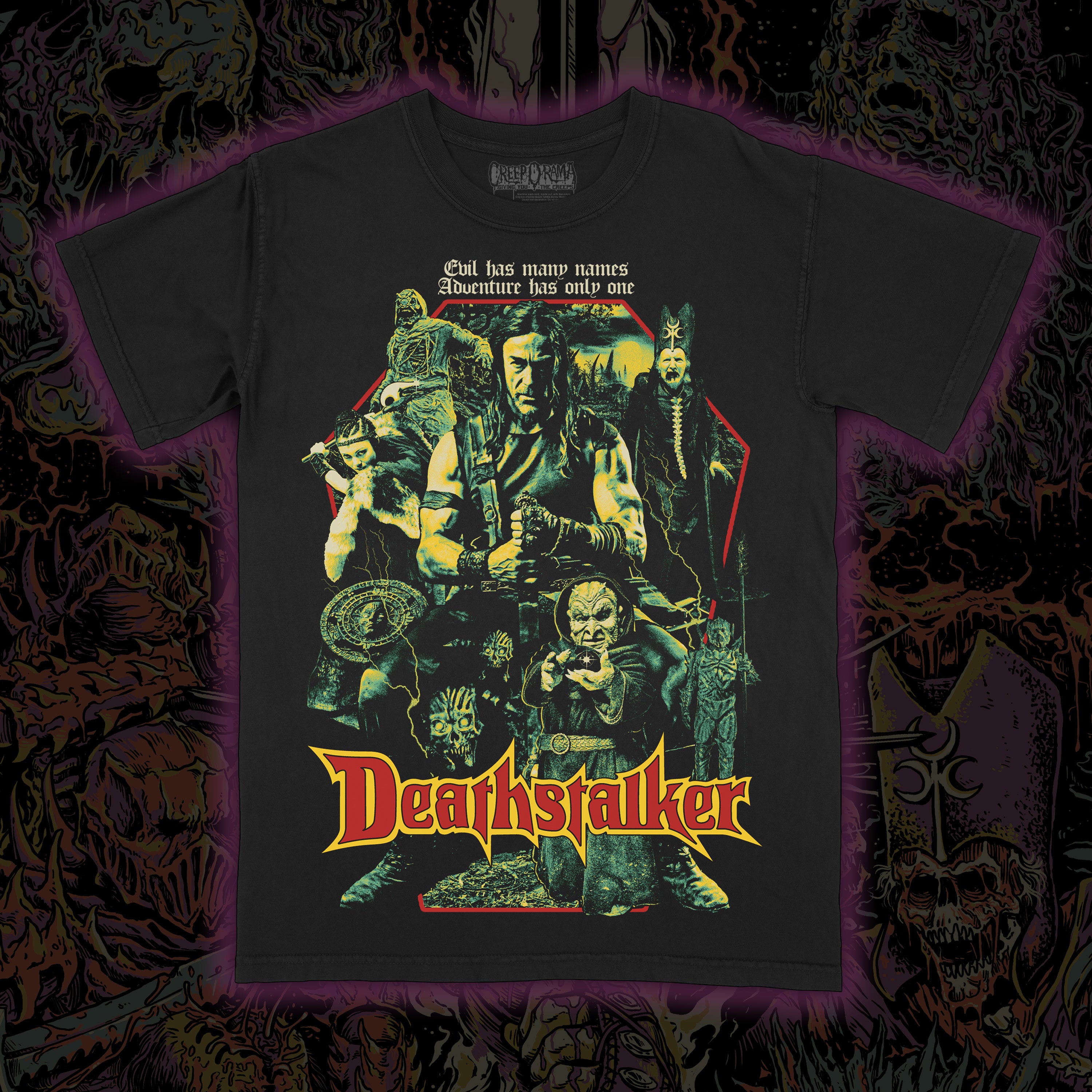 PRE-ORDER: Deathstalker “Reign of Darkness” Premium tee