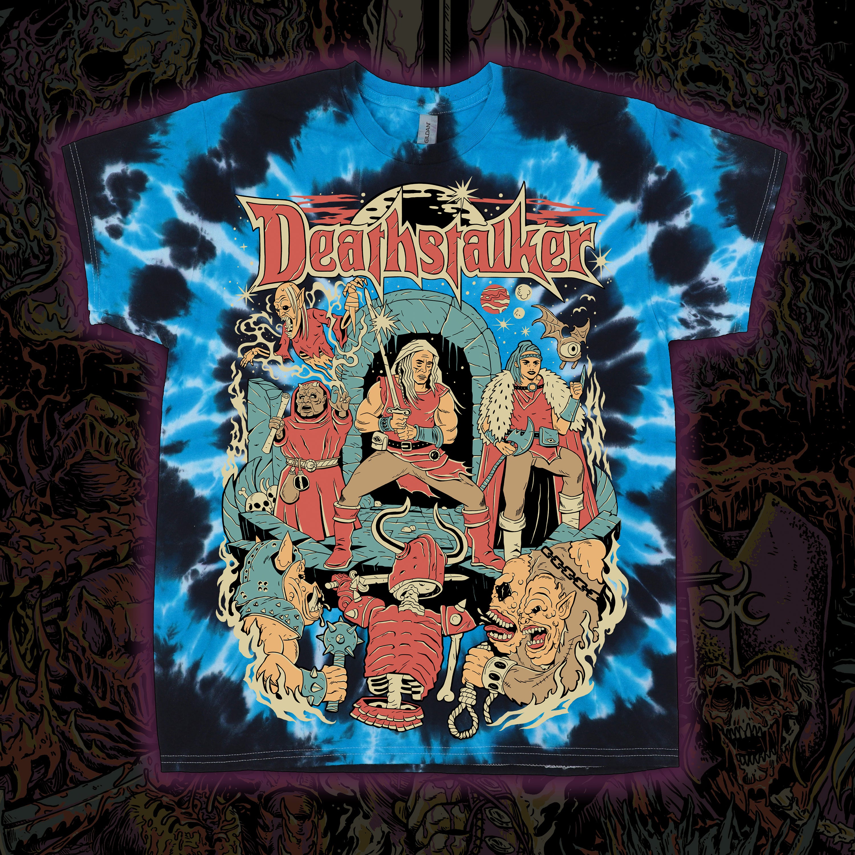 PRE-ORDER: Deathstalker “Sorcerers Order” Tie dye
