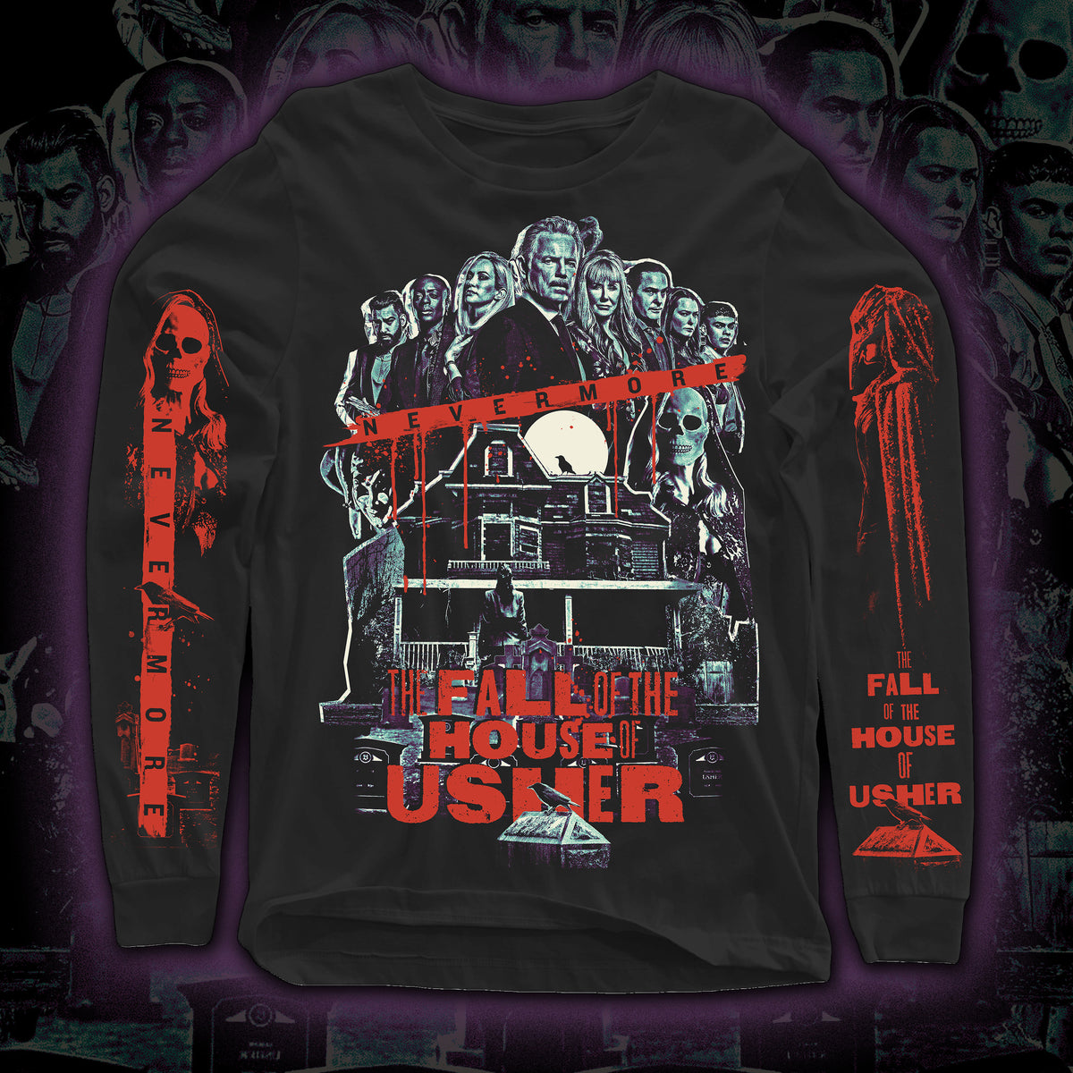 PRE-ORDER: The Fall of the House of Usher – Regular long sleeve