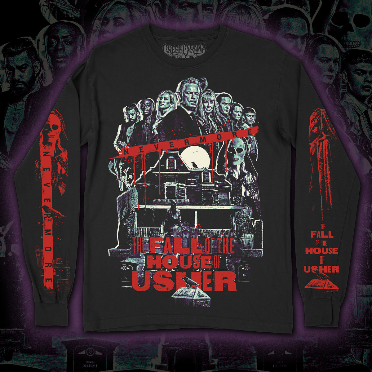 PRE-ORDER: The Fall of the House of Usher – Premium long sleeve