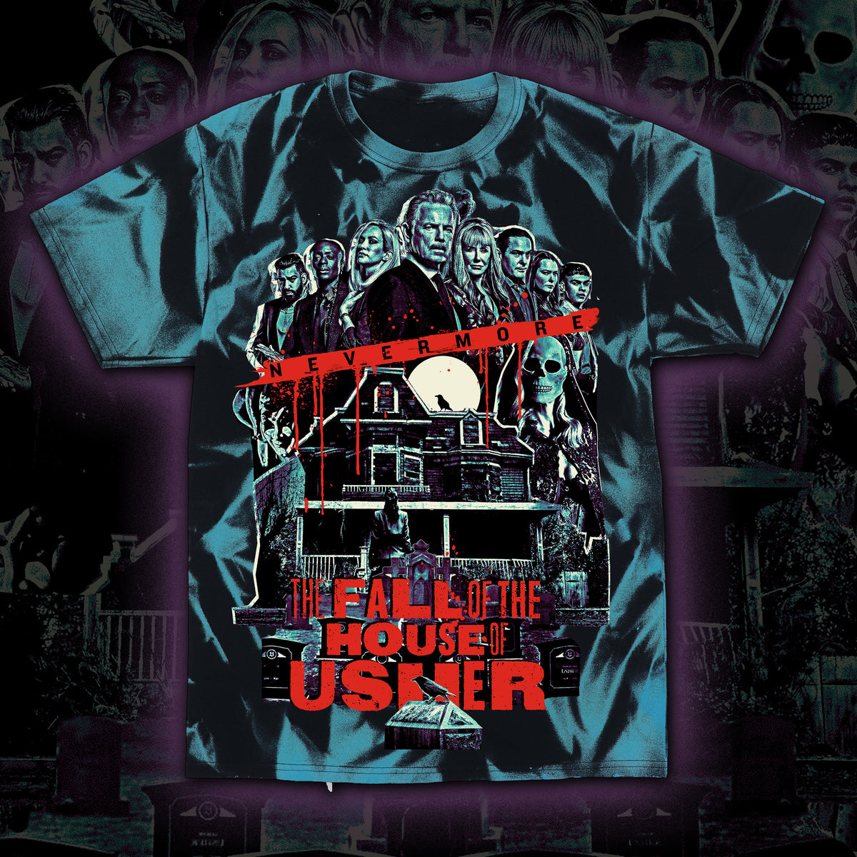PRE-ORDER: The Fall of the House of Usher – Tie dye