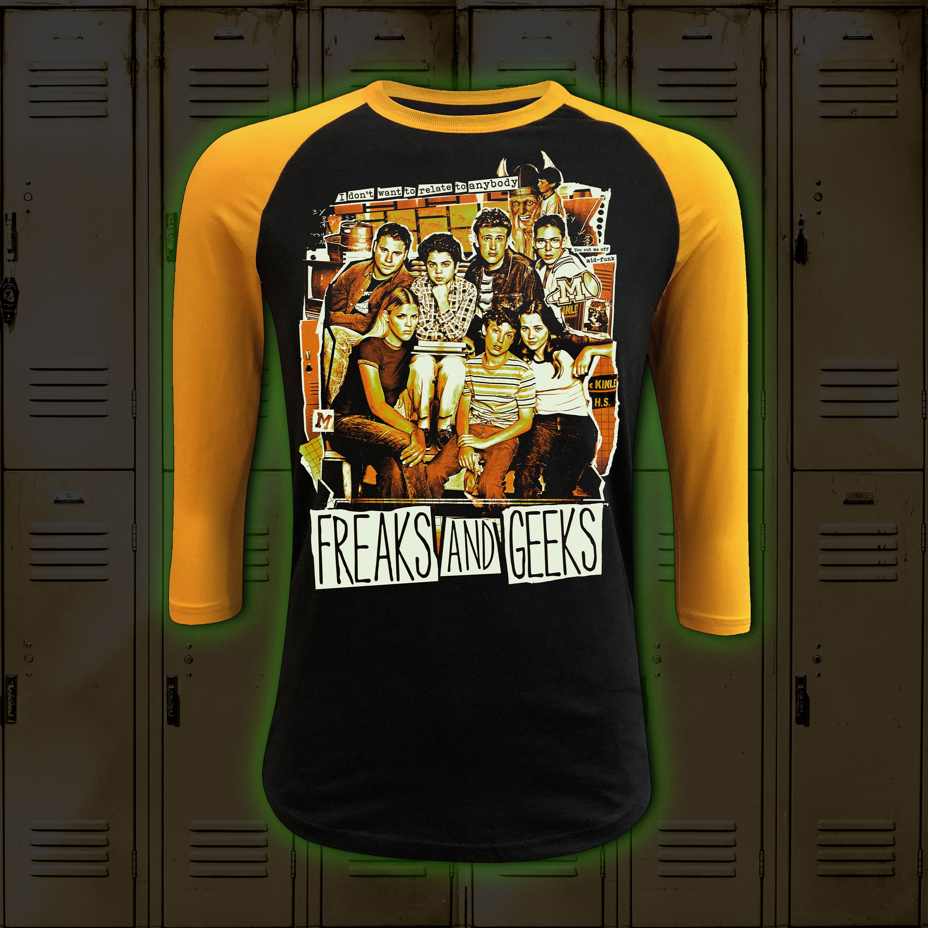 PRE-ORDER: Freaks and Geeks “Mid-Funk” Baseball tee