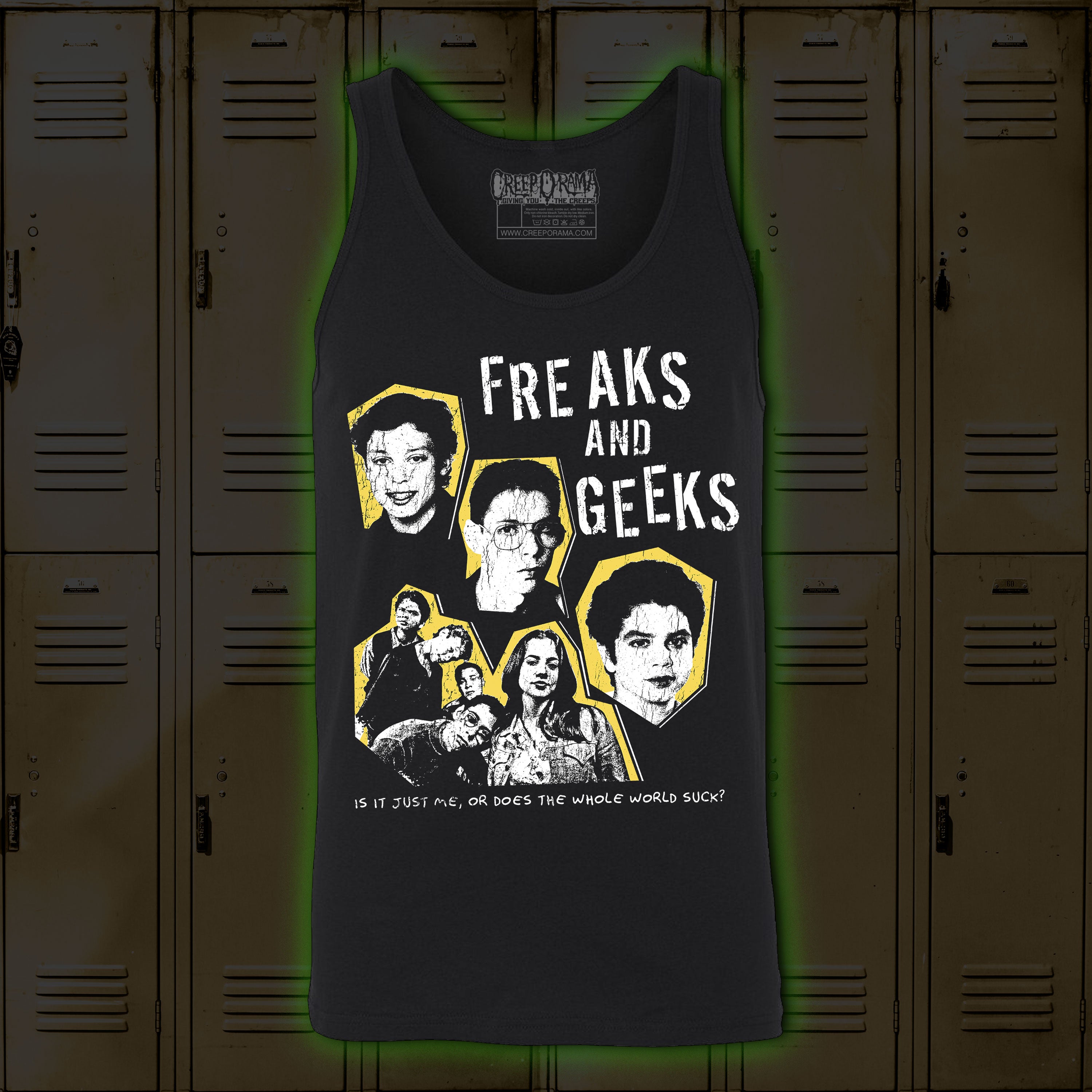 PRE-ORDER: Freaks and Geeks “Does the Whole World Suck?” Tank top