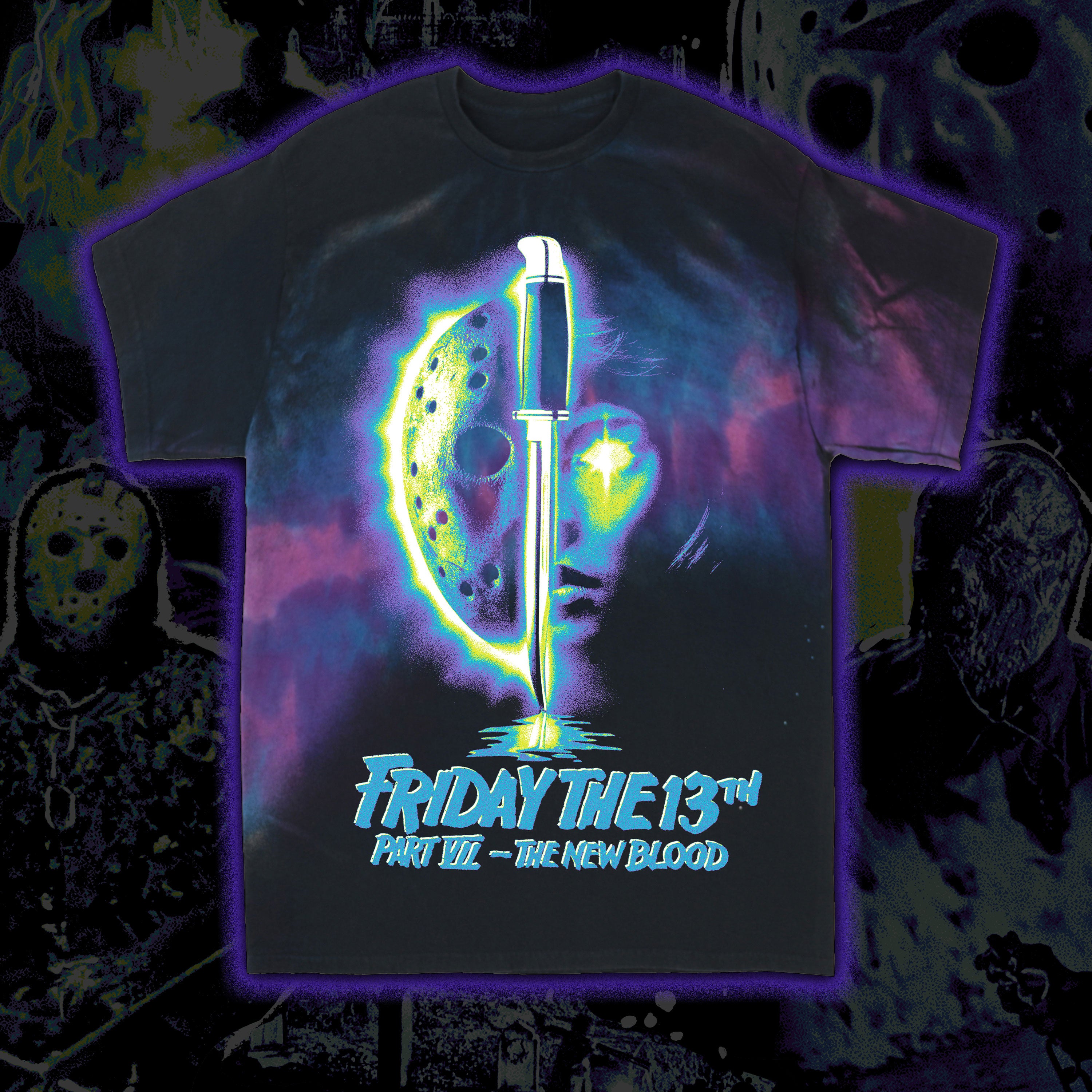Friday the 13th: The New Blood “A Curse on Crystal Lake” Tie dye