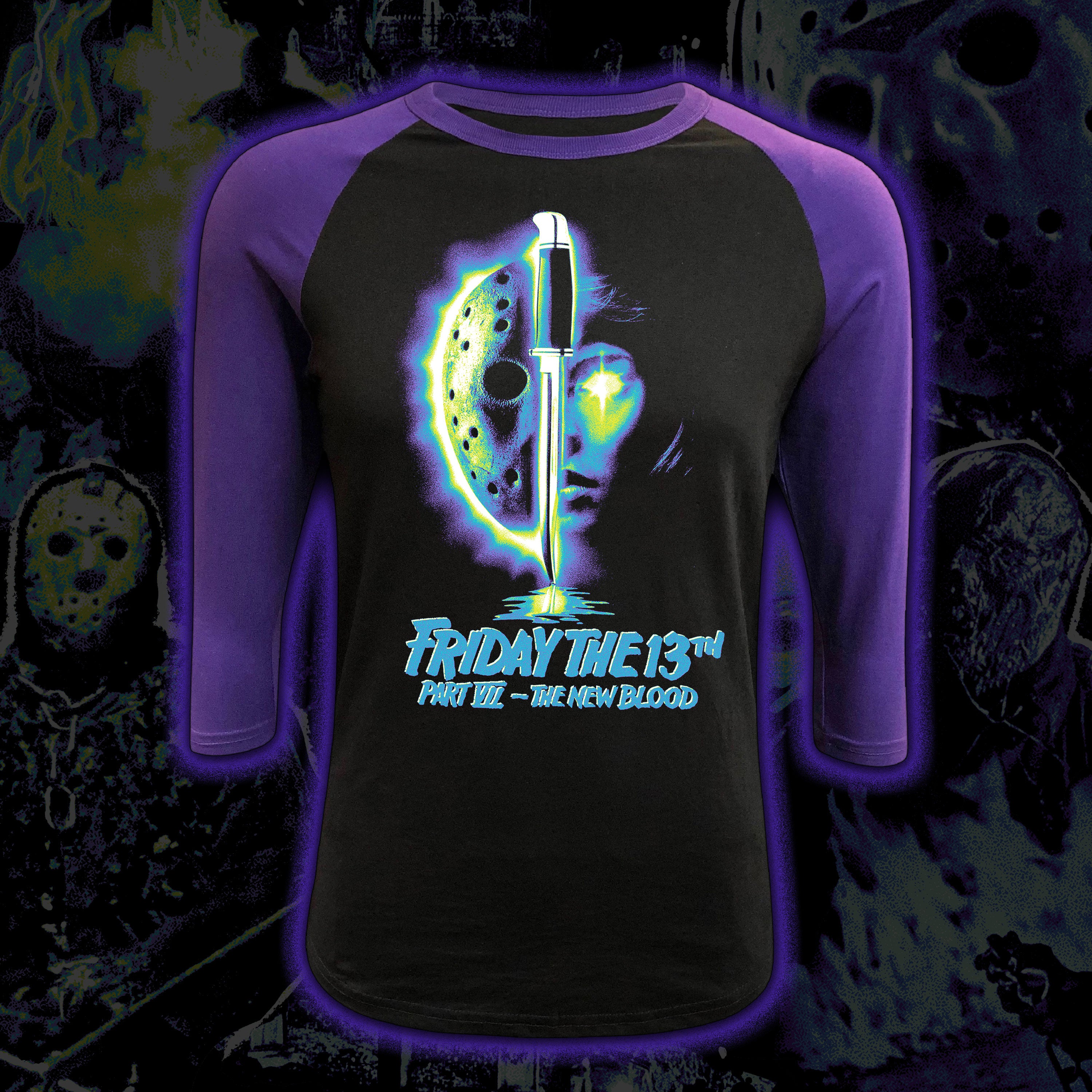 Friday the 13th: The New Blood “A Curse on Crystal Lake” Baseball tee