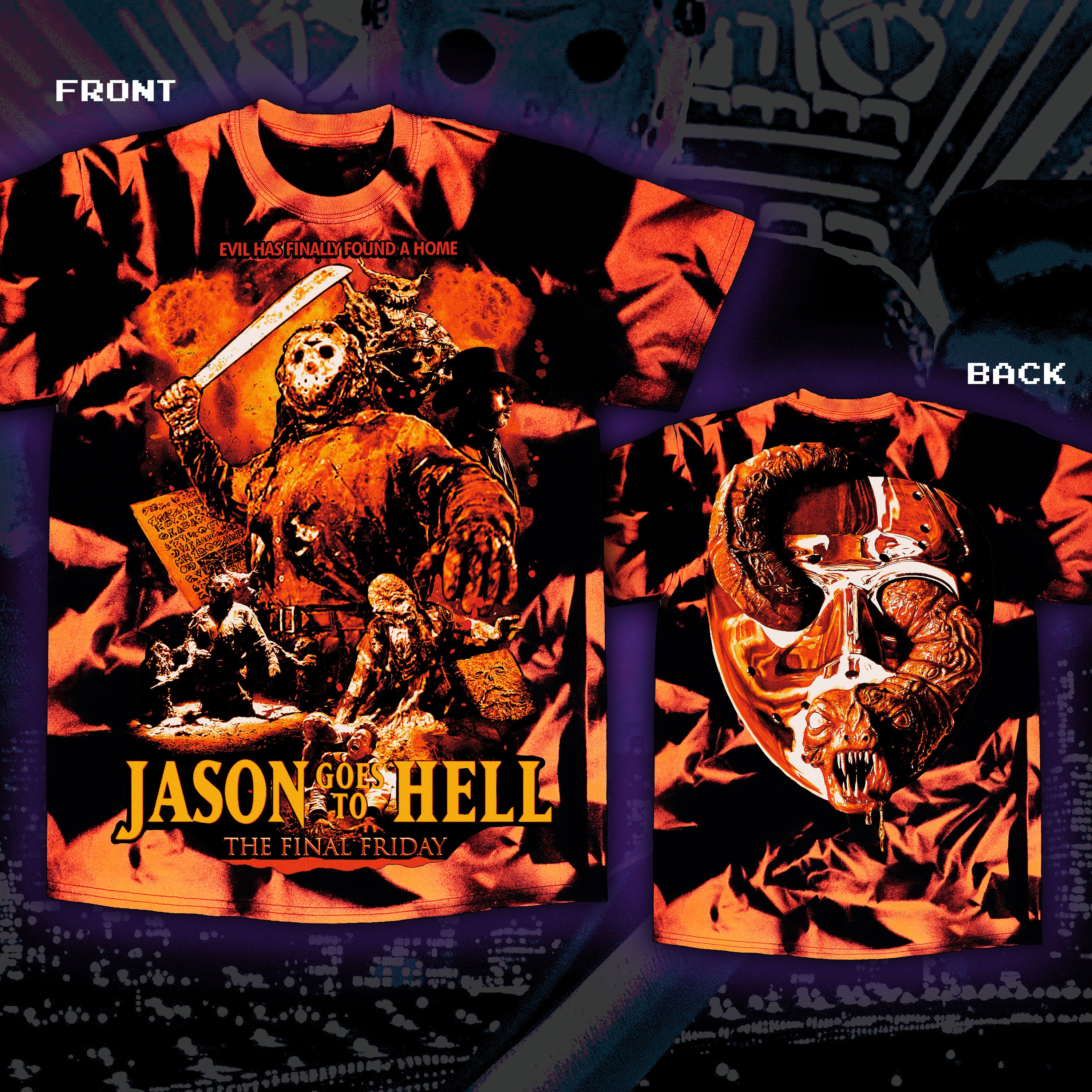 PRE-ORDER: Jason Goes to Hell – Tie dye