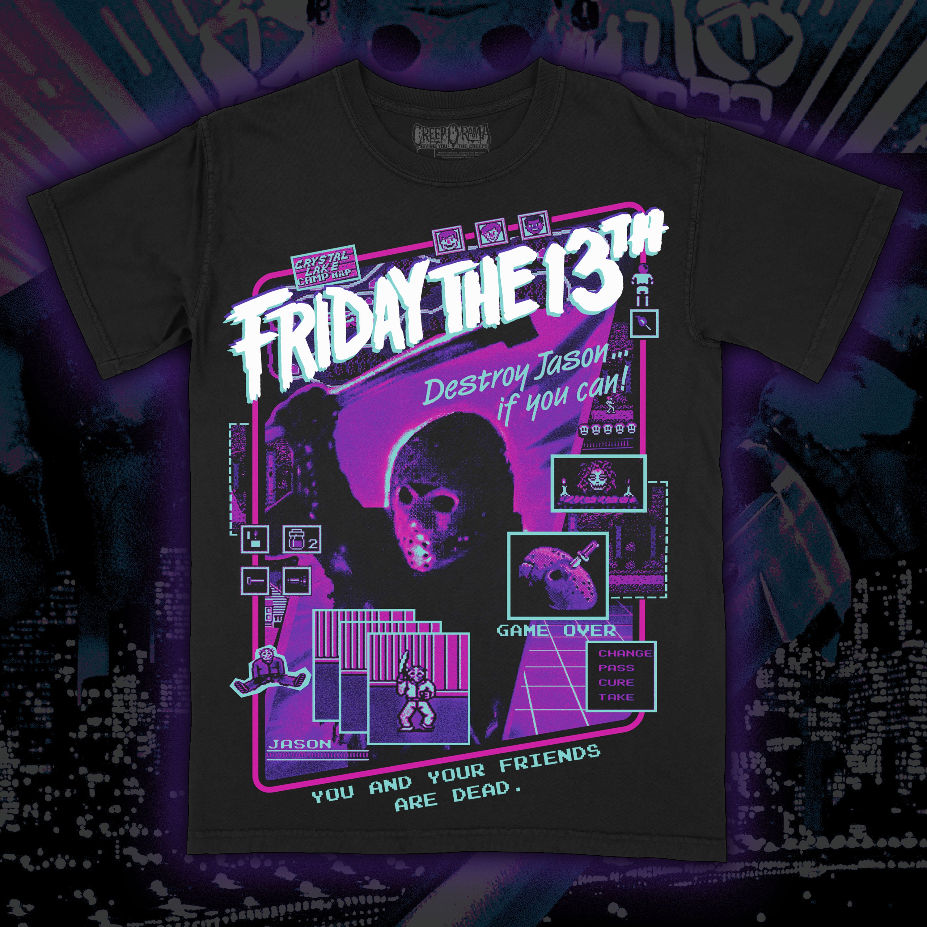 PRE-ORDER: Friday the 13th: Game Over – Premium tee