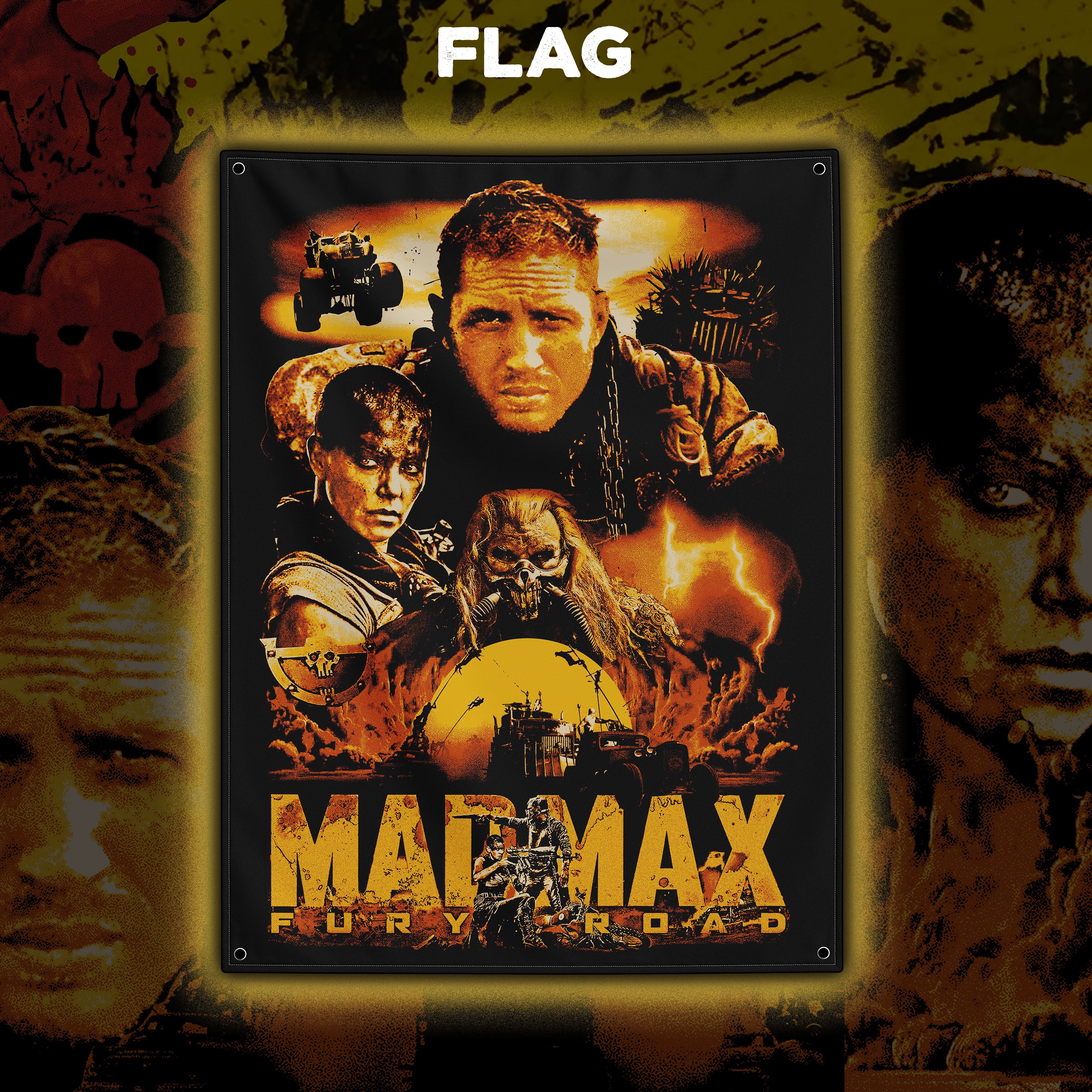 PRE-ORDER: Mad Max “Fury Road” 30” x 40” flag