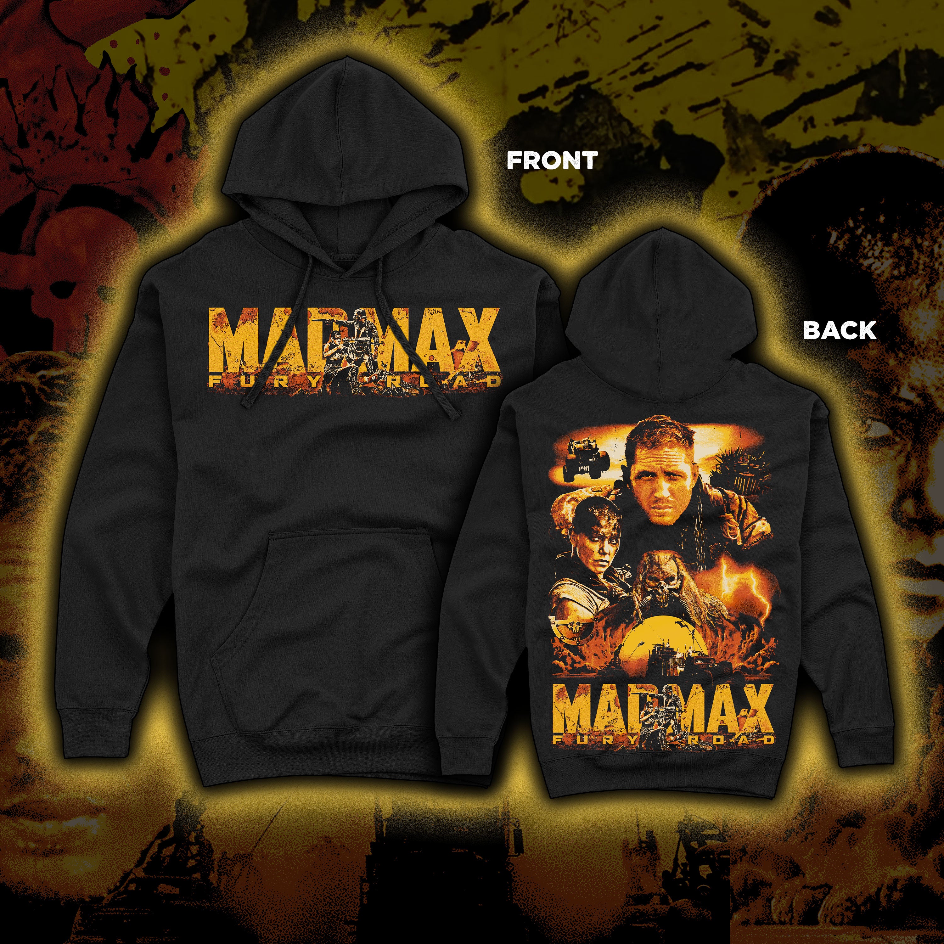 PRE-ORDER: Mad Max “Fury Road” Pullover hoodie