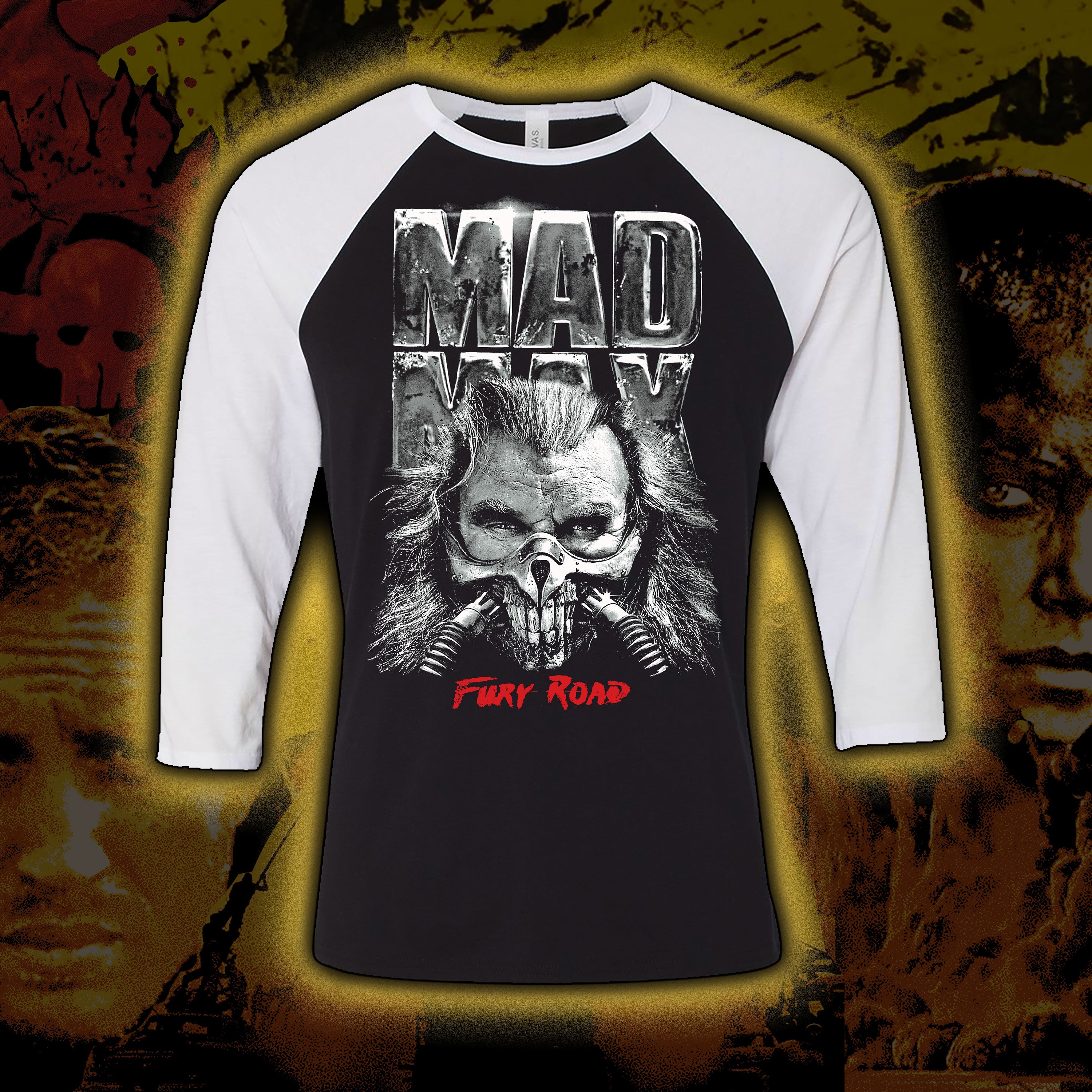 PRE-ORDER: Mad Max “Awaited” Baseball tee