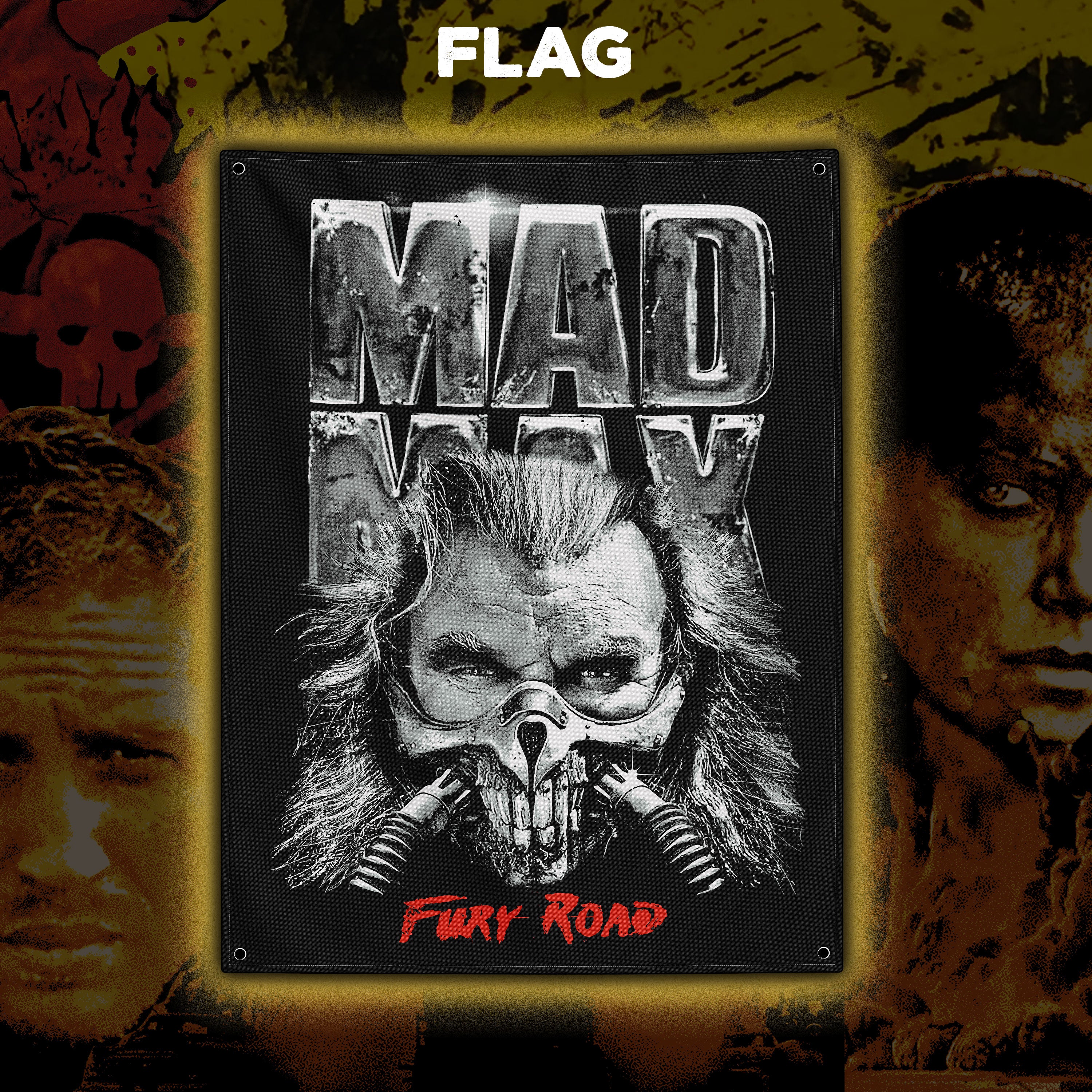 PRE-ORDER: Mad Max “Awaited” 30” x 40” Flag