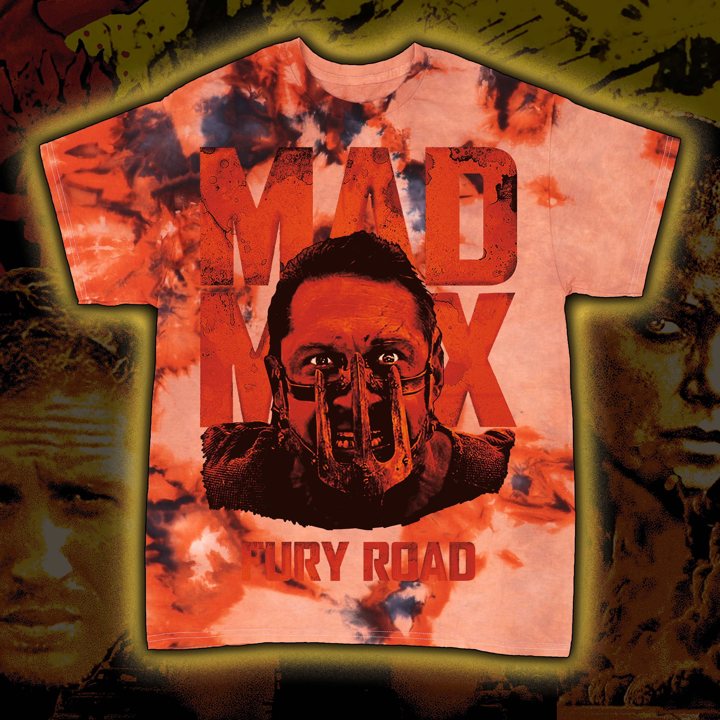PRE-ORDER: Mad Max “Fire and Blood” Tie dye