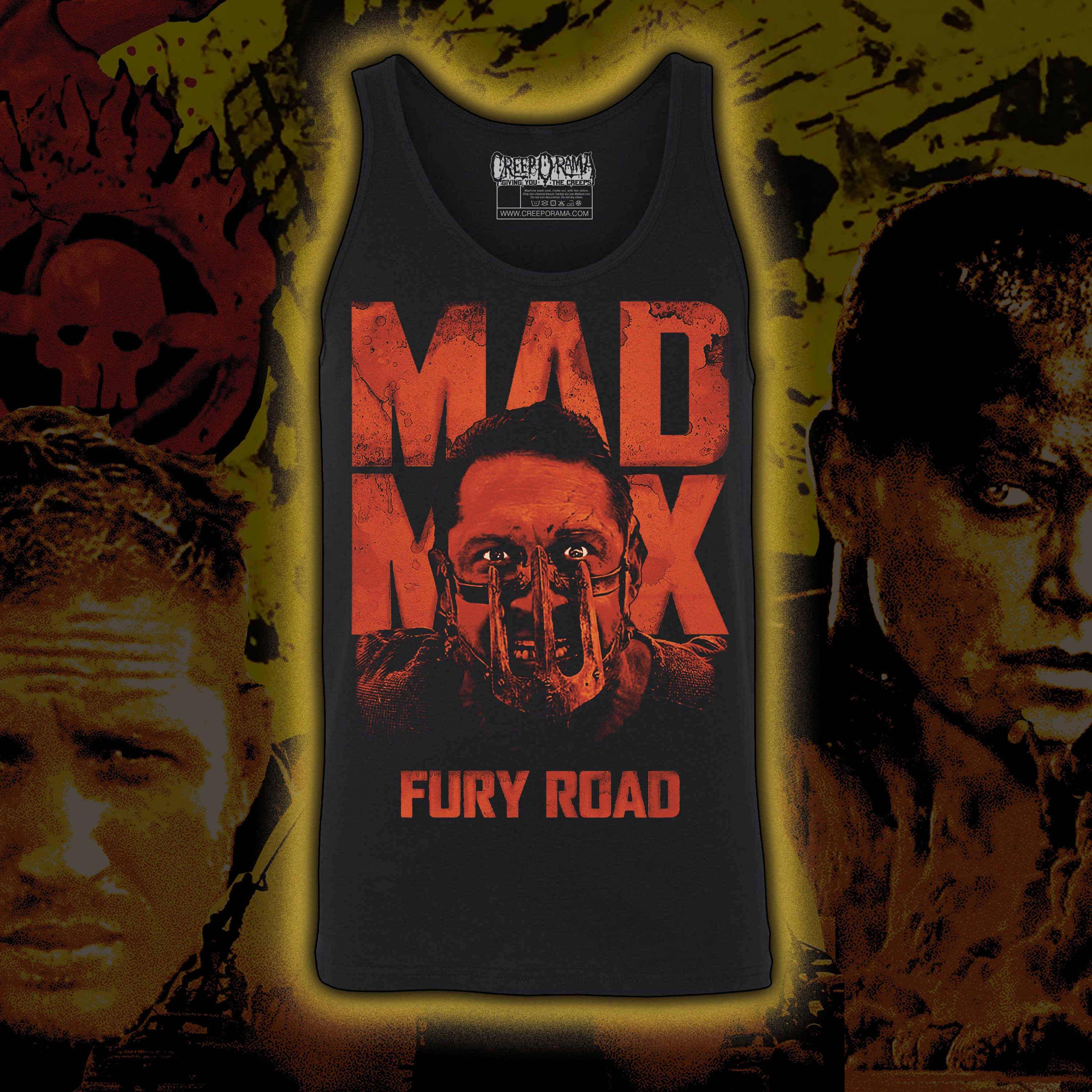 PRE-ORDER: Mad Max “Fire and Blood” Tank top