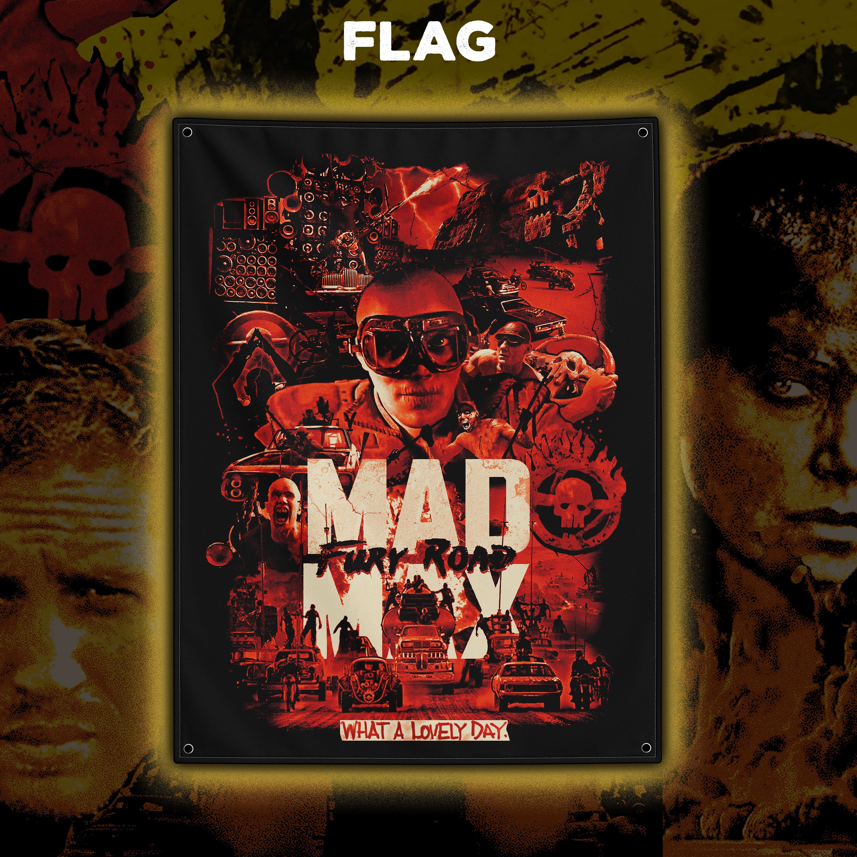 PRE-ORDER: Mad Max “WITNESS” 30” x 40” Flag