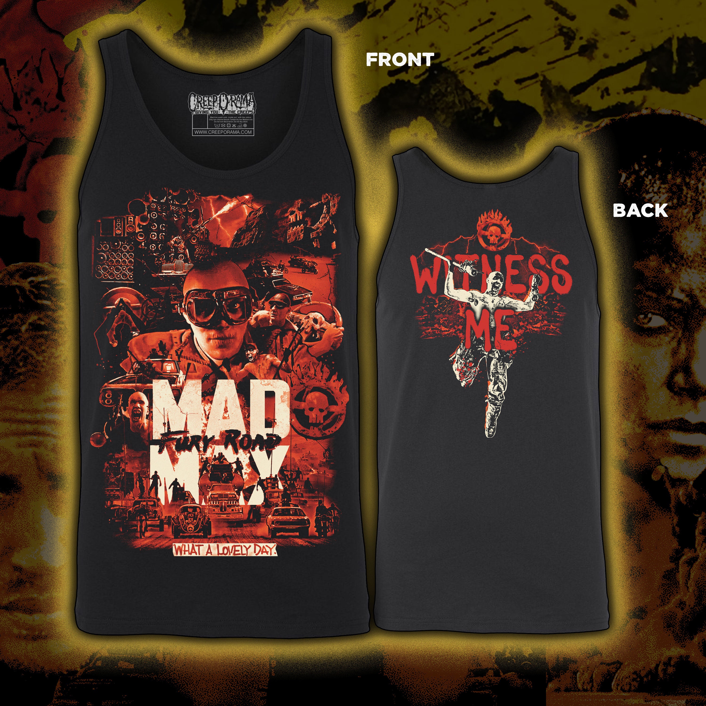 PRE-ORDER: Mad Max “WITNESS” Tank top