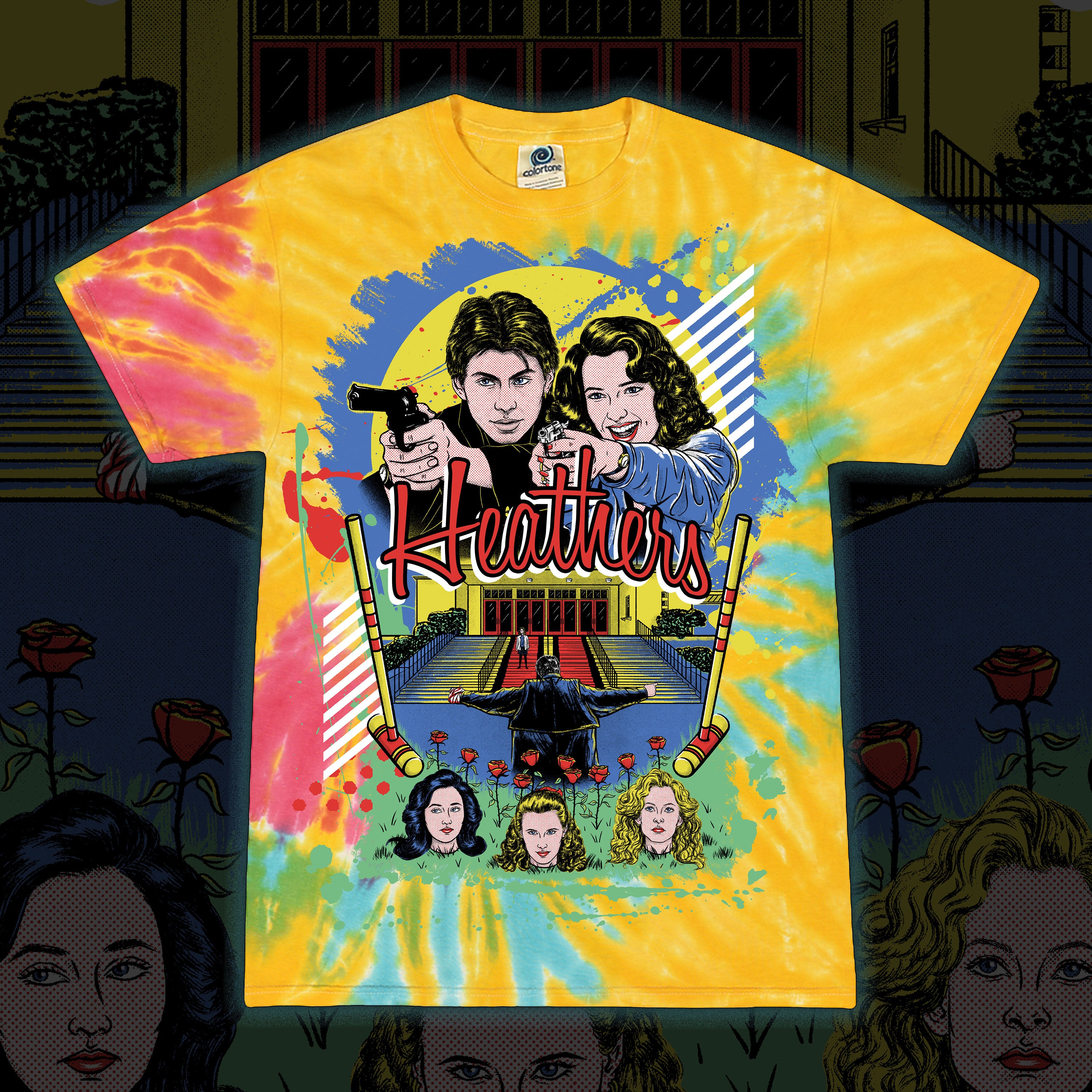 Heathers “Chaos” Tie dye