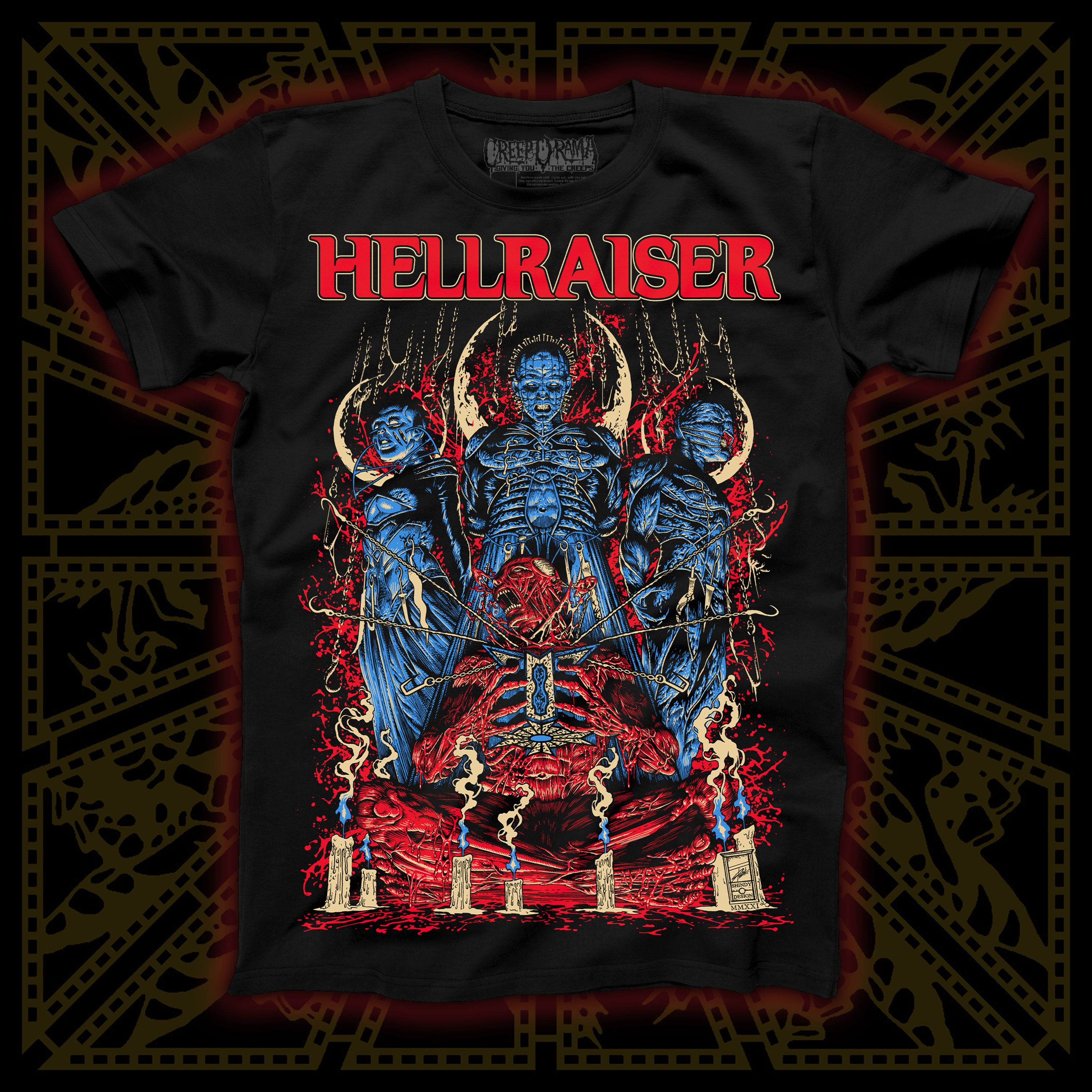 PRE-ORDER: Hellraiser "Blood & Bone" Regular Tee