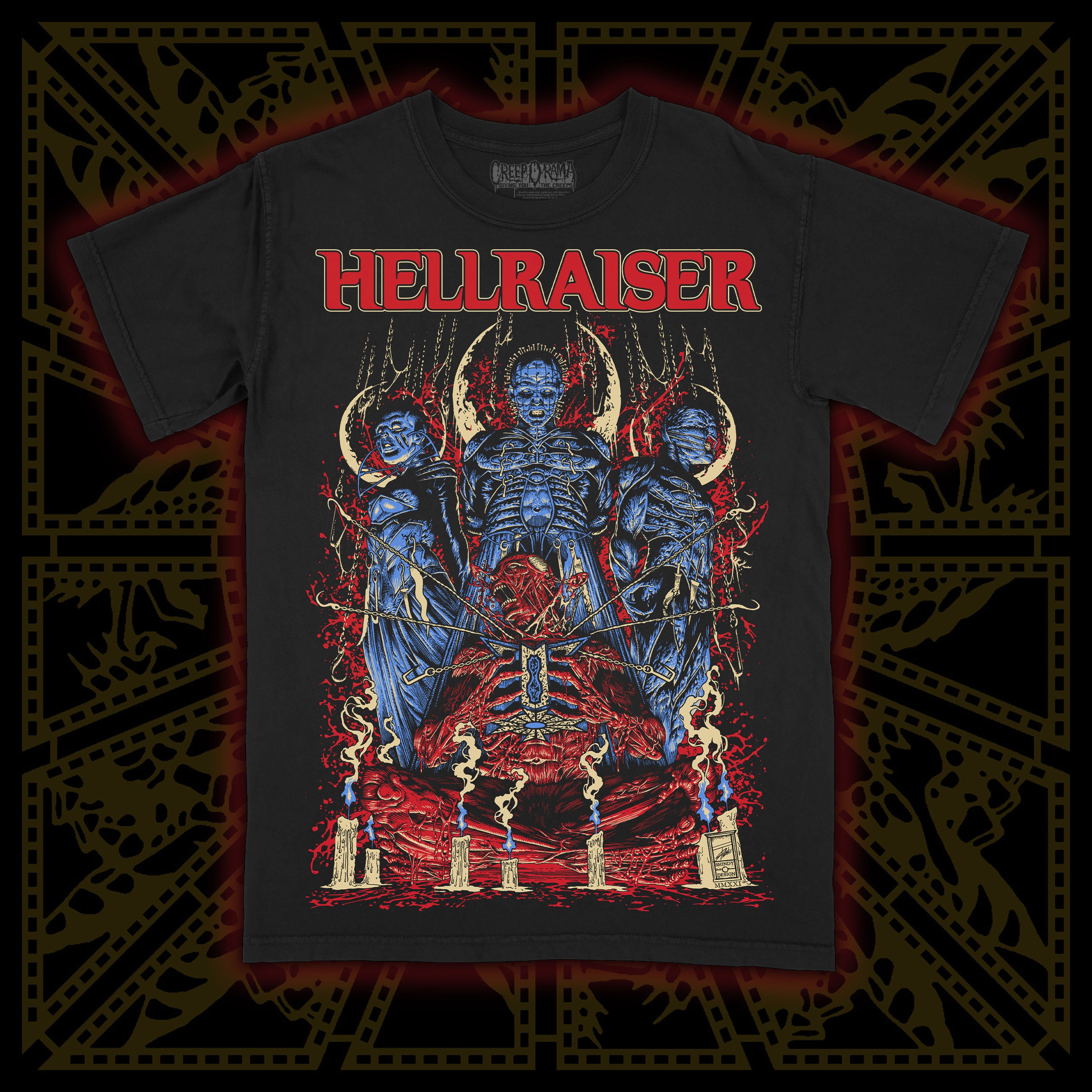 PRE-ORDER: Hellraiser "Blood & Bone" Premium Tee
