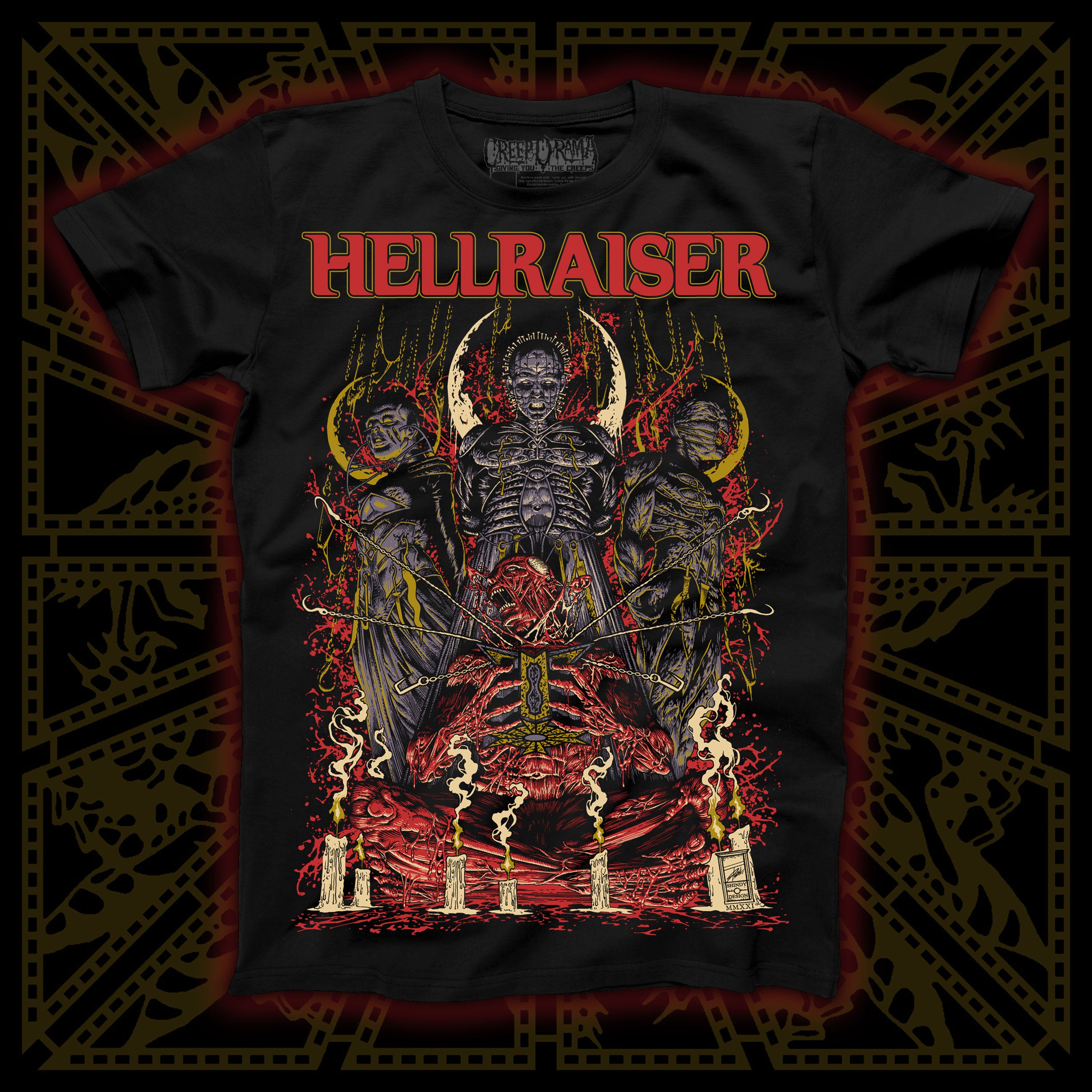 PRE-ORDER: Hellraiser "Golden Lament" Regular Tee
