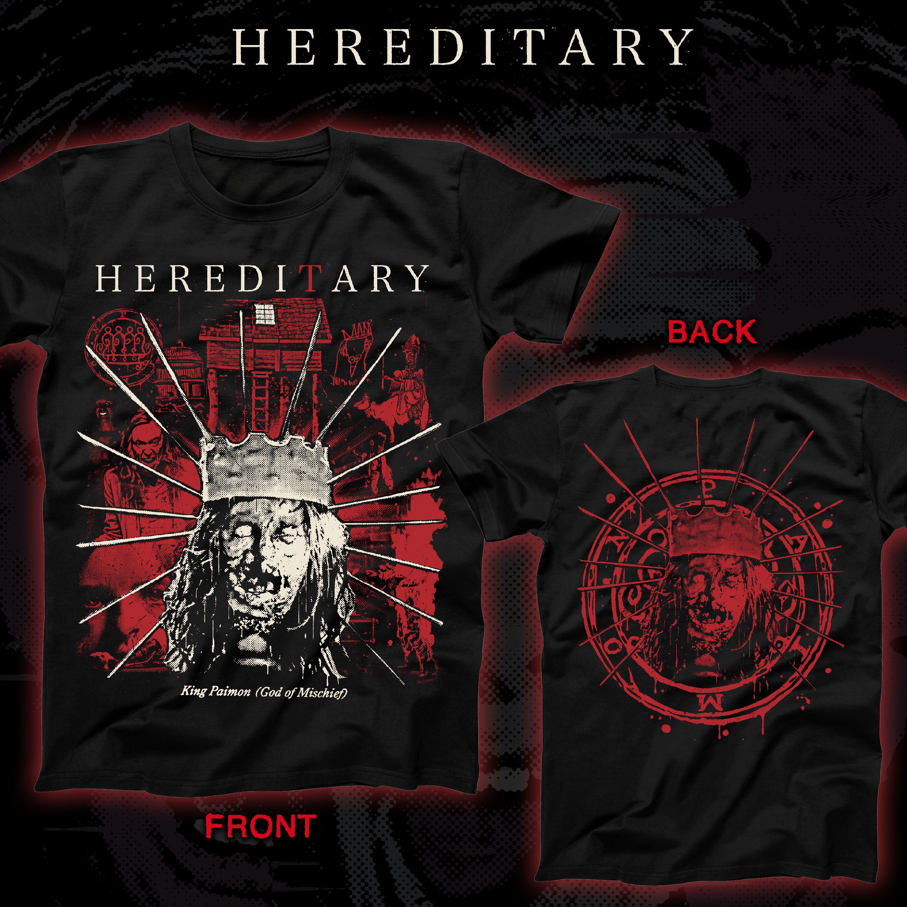 PRE-ORDER: Hereditary “Hail Paimon” Regular tee