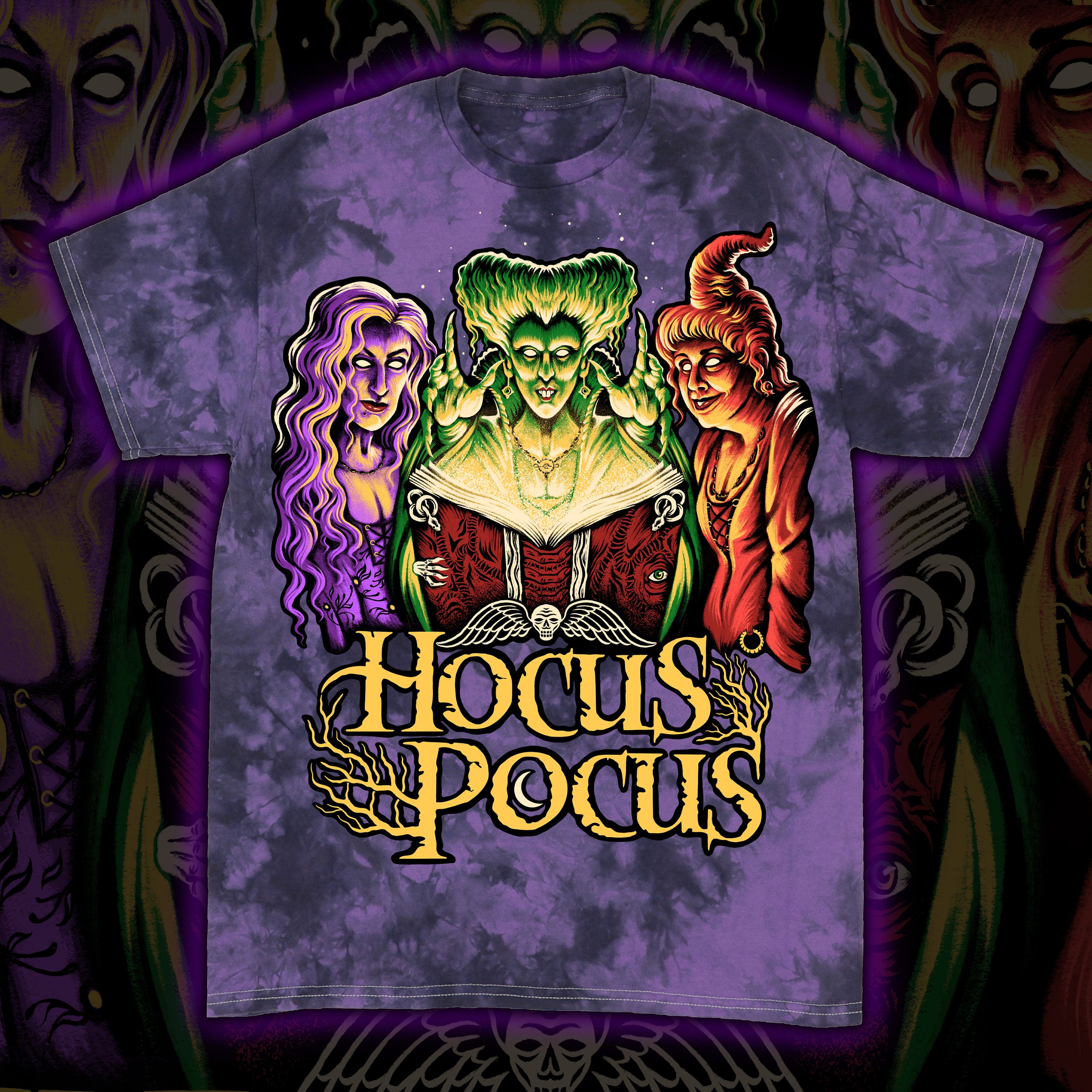PRE-ORDER: Hocus Pocus “Come to Play” Tie dye