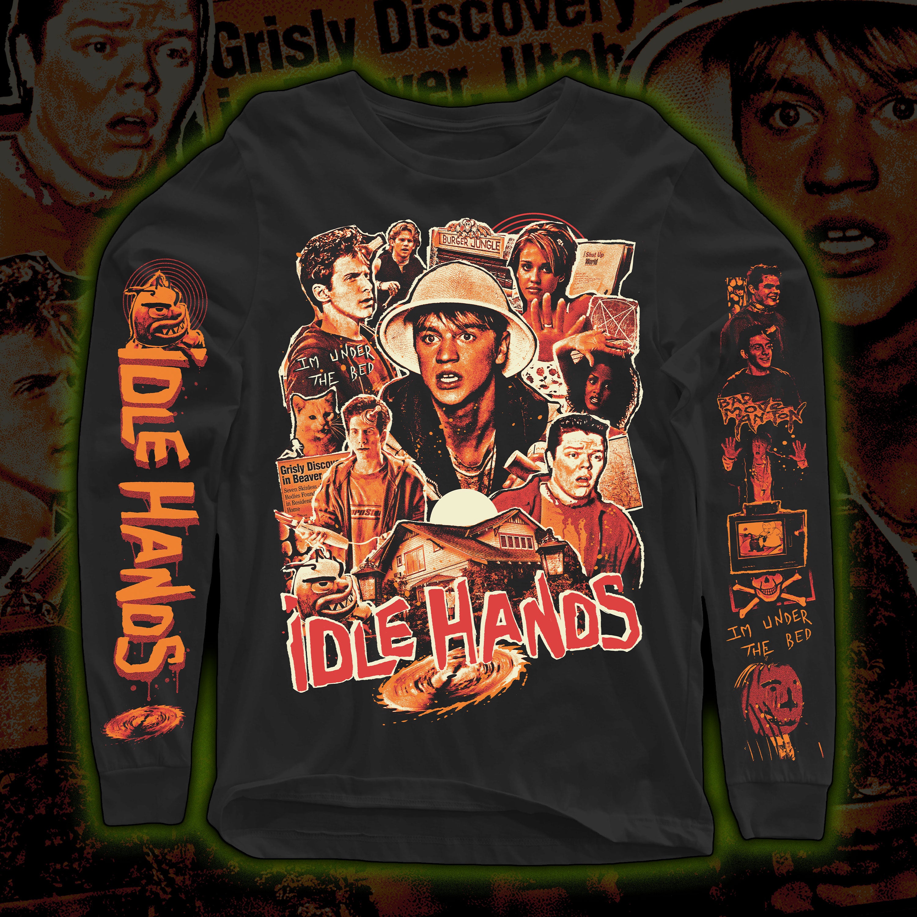 PRE-ORDER: Idle Hands “Bad Move, Anton” Regular long sleeve