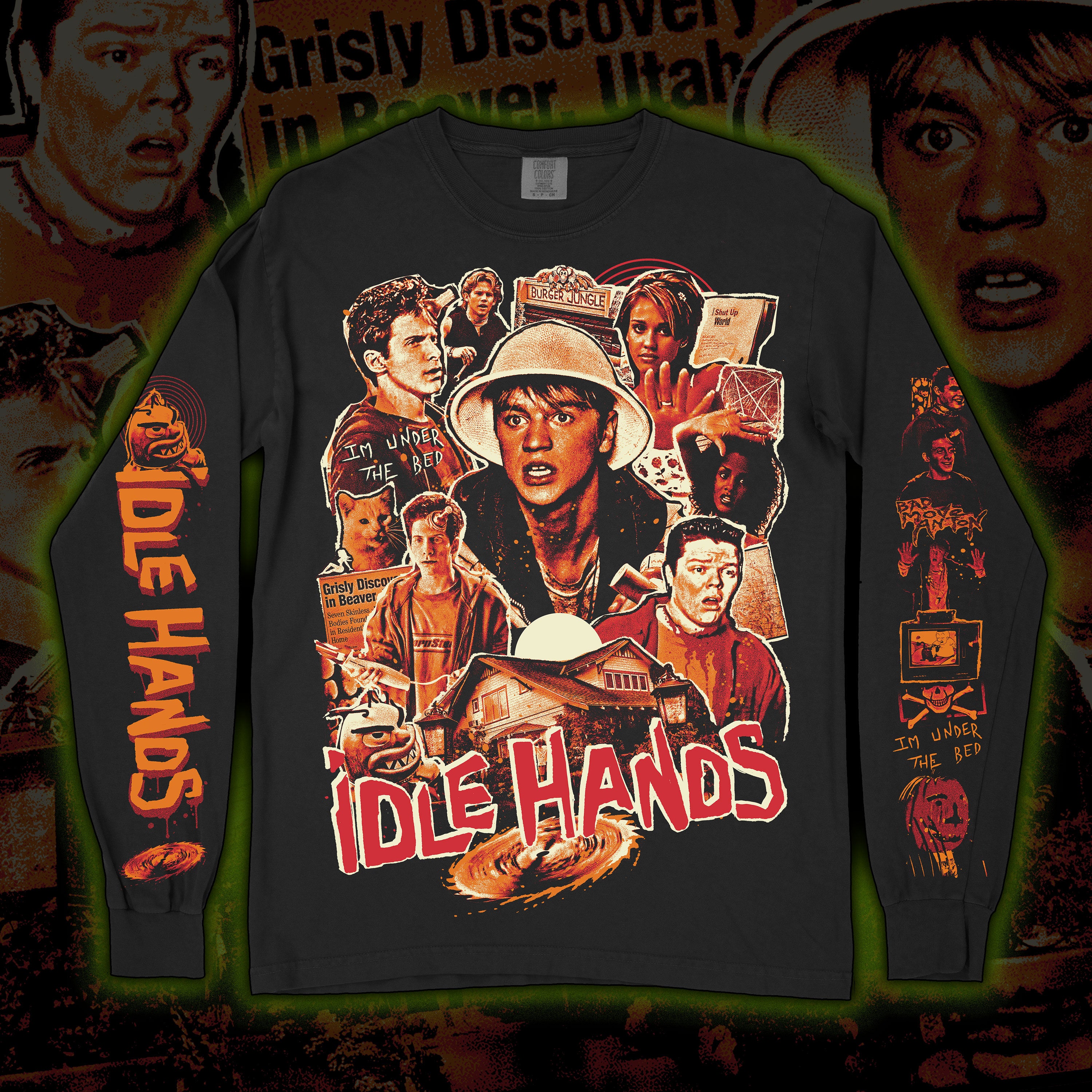 PRE-ORDER: Idle Hands “Bad Move, Anton” Premium long sleeve