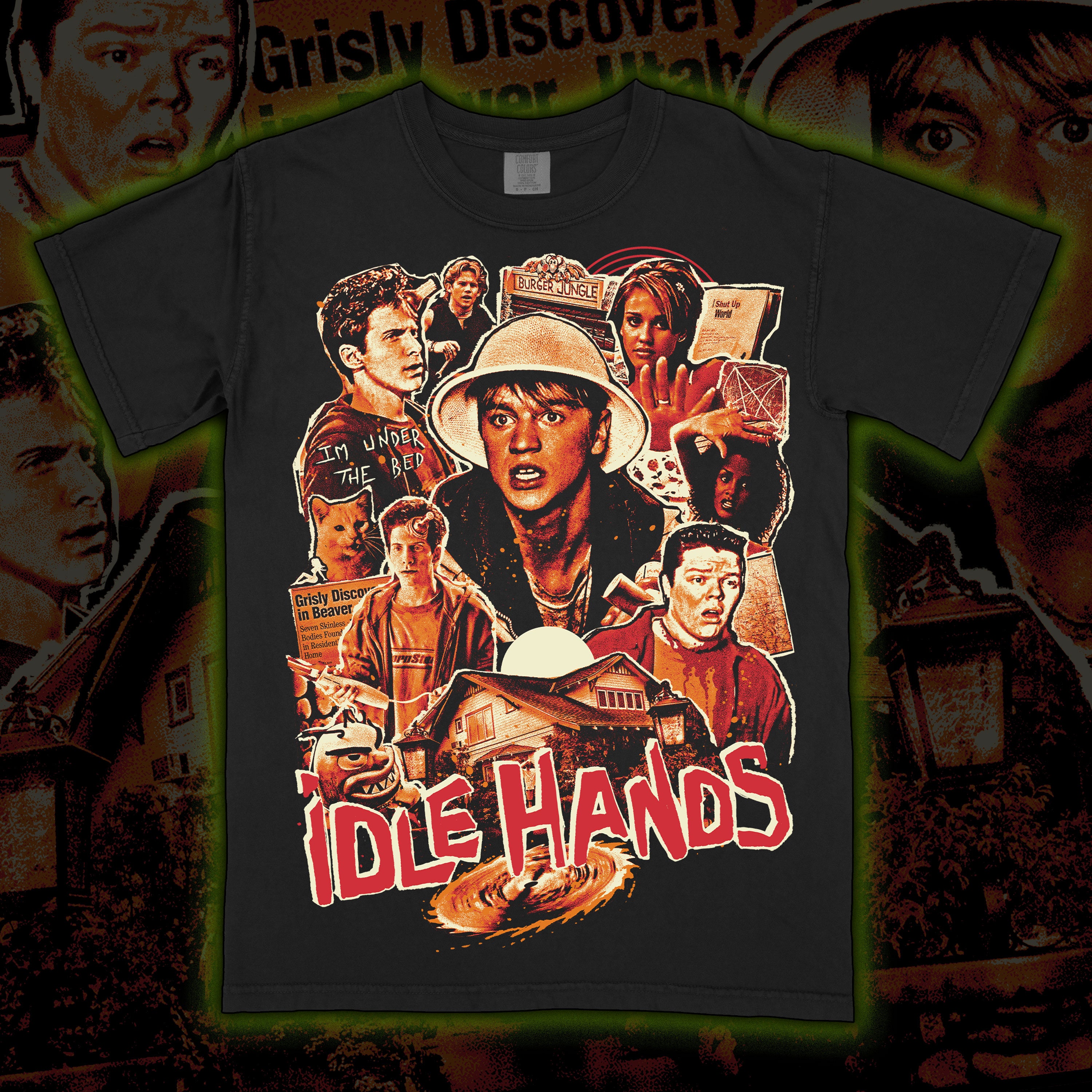 PRE-ORDER: Idle Hands “Bad Move, Anton” Premium tee