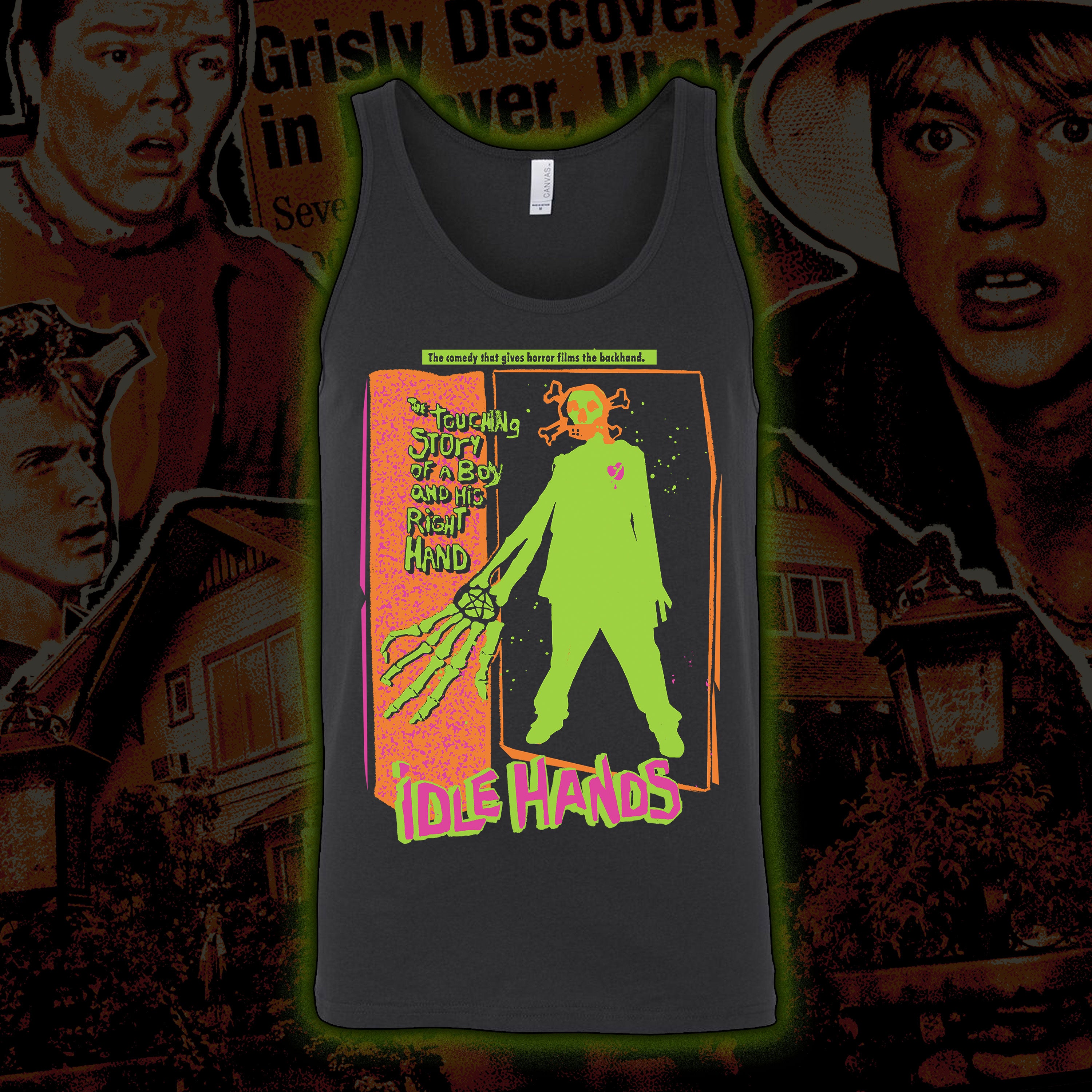 PRE-ORDER: Idle Hands “Psycho Killer” Tank top