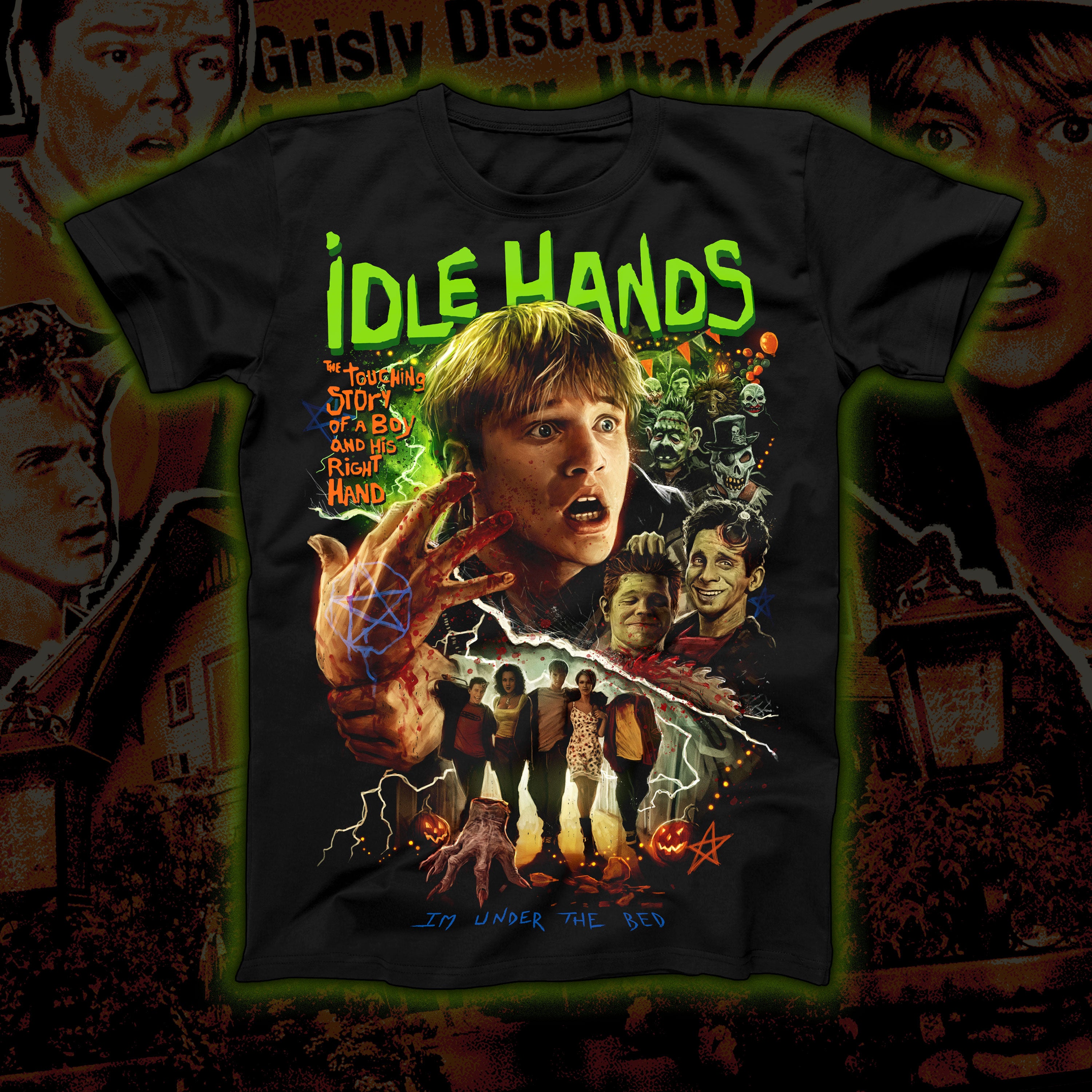 PRE-ORDER: Idle Hands “Devil’s Playground” Regular tee