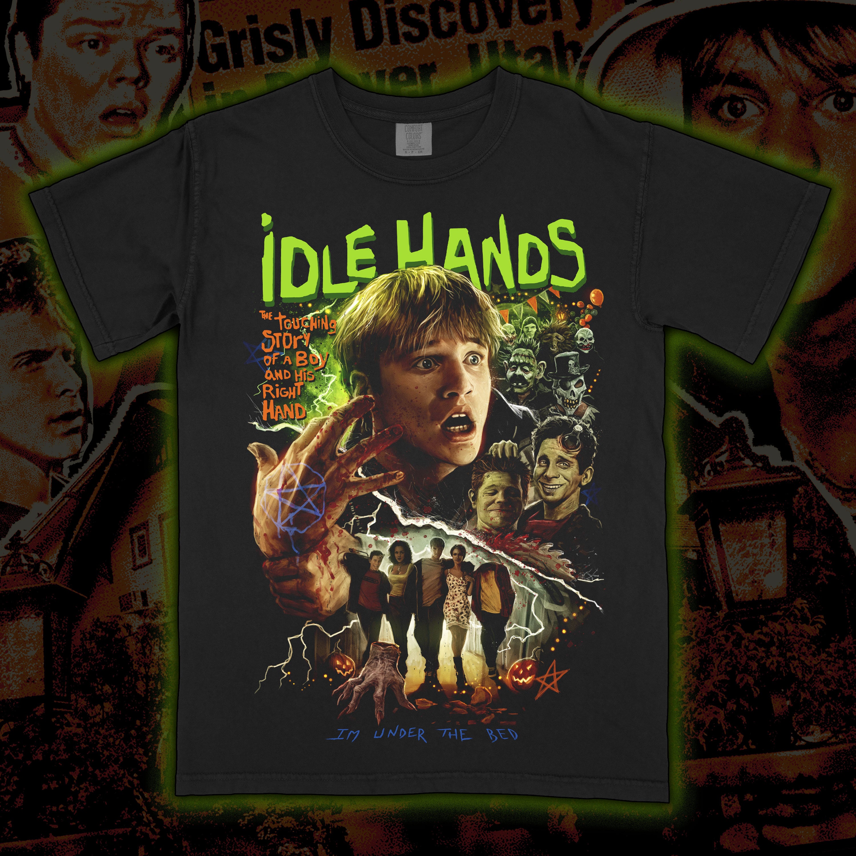PRE-ORDER: Idle Hands “Devil’s Playground” Premium tee