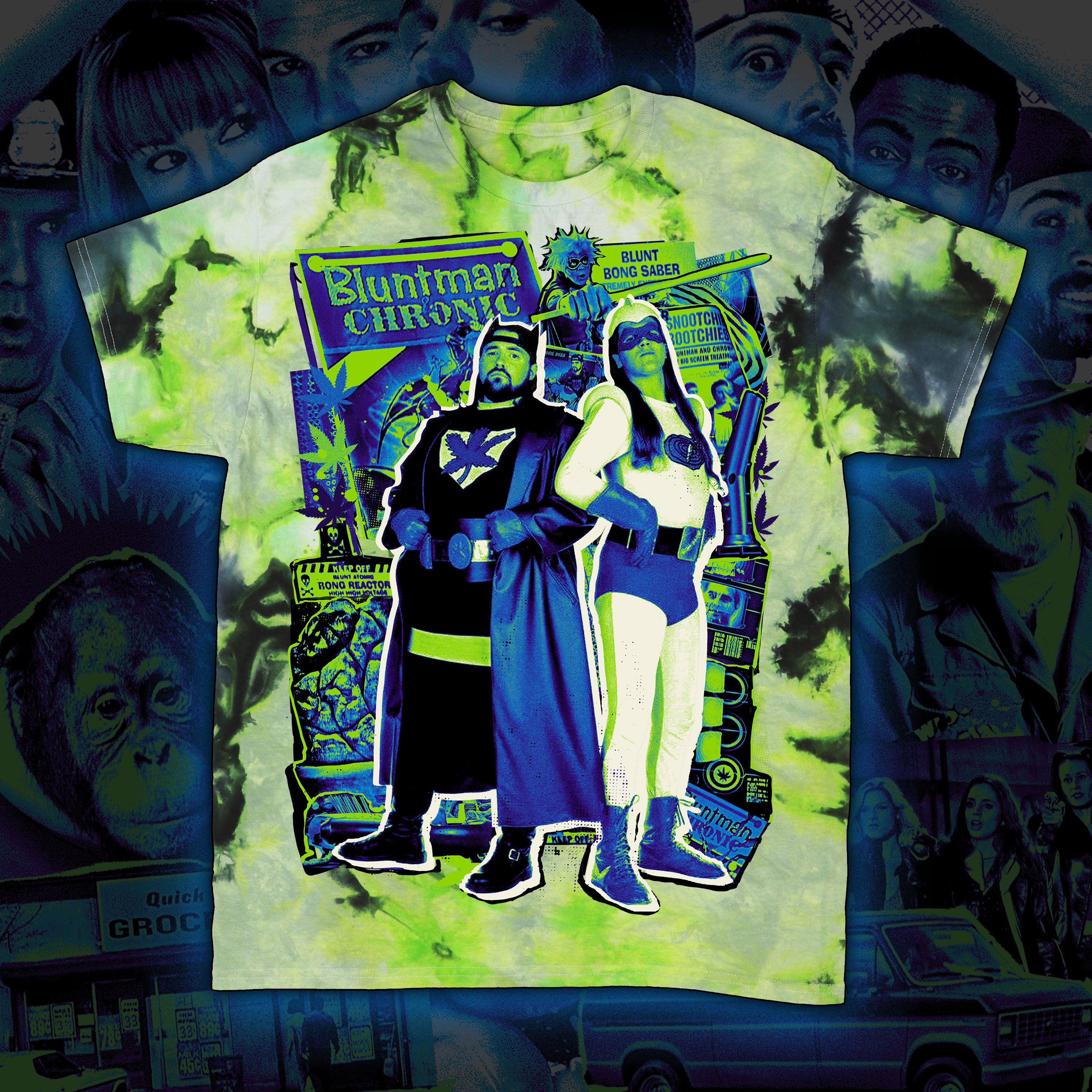 PRE-ORDER: Bluntman and Chronic “Extremely Experimental” Tie dye