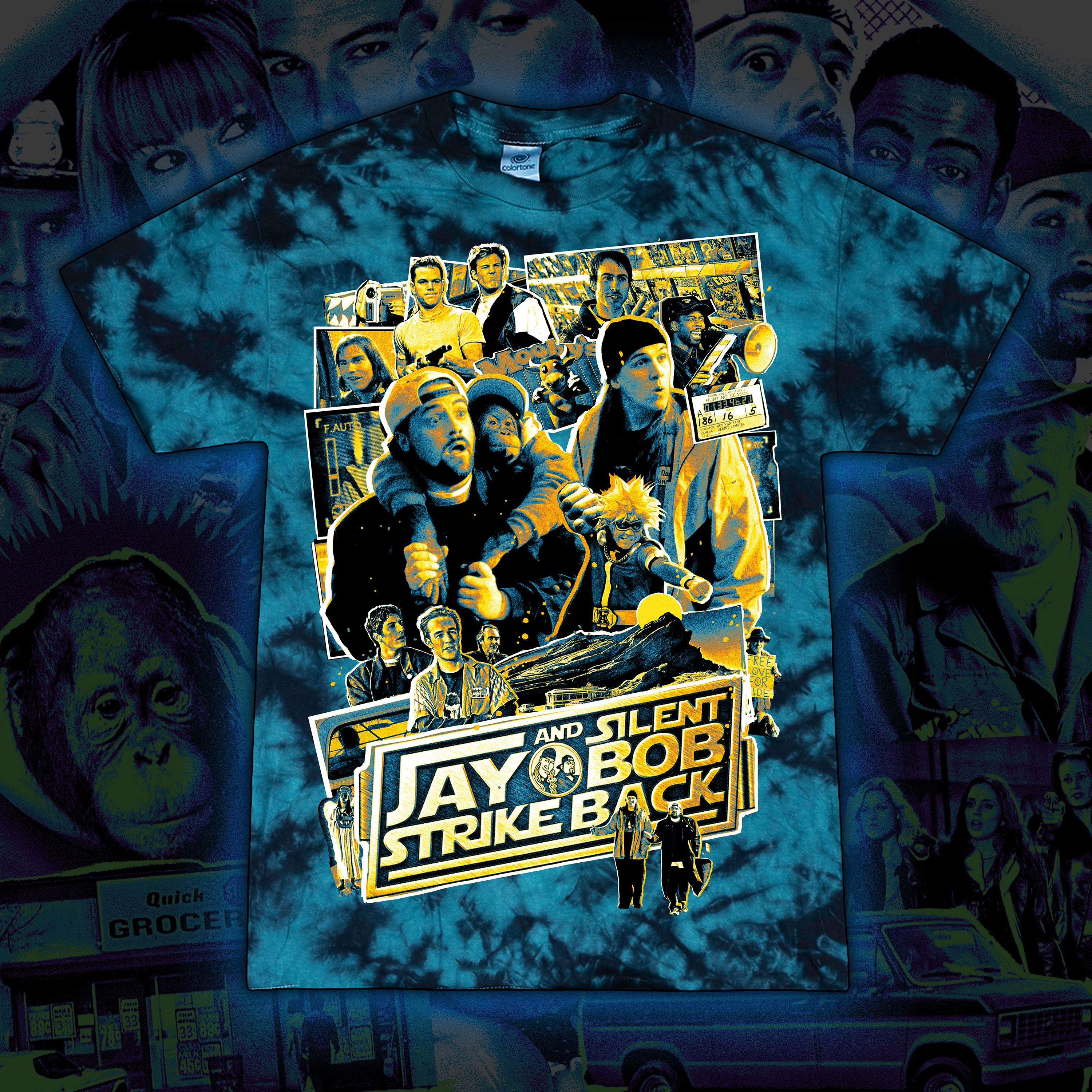 PRE-ORDER: Jay and Silent Bob Strike Back “10-82” Tie dye