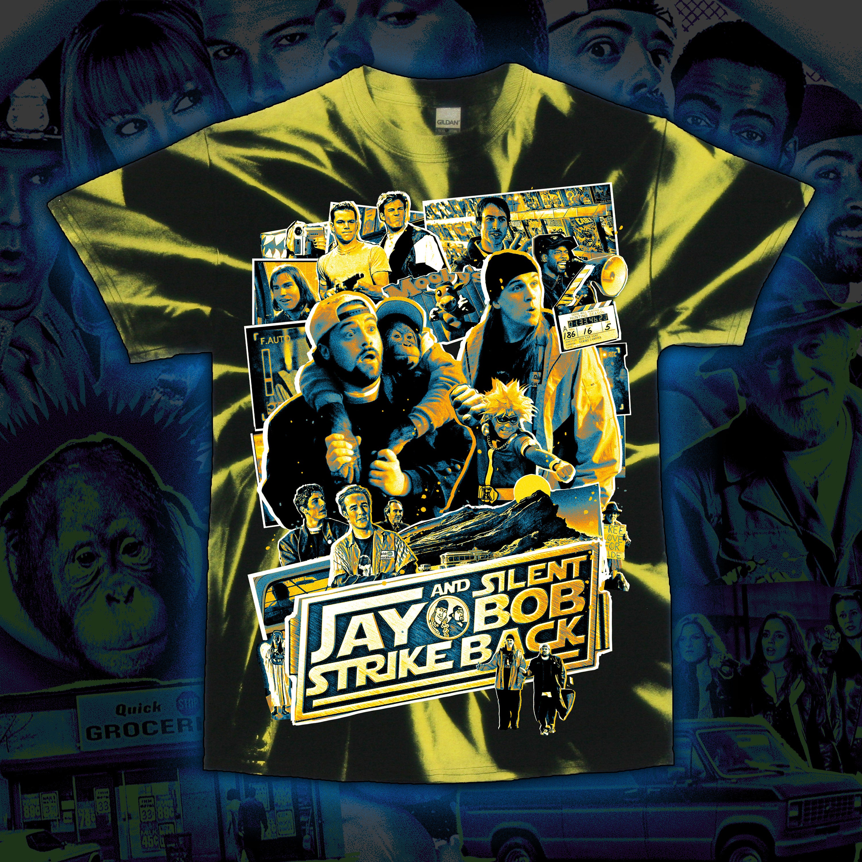 PRE-ORDER: Jay and Silent Bob Strike Back “Hunting Season” Tie dye