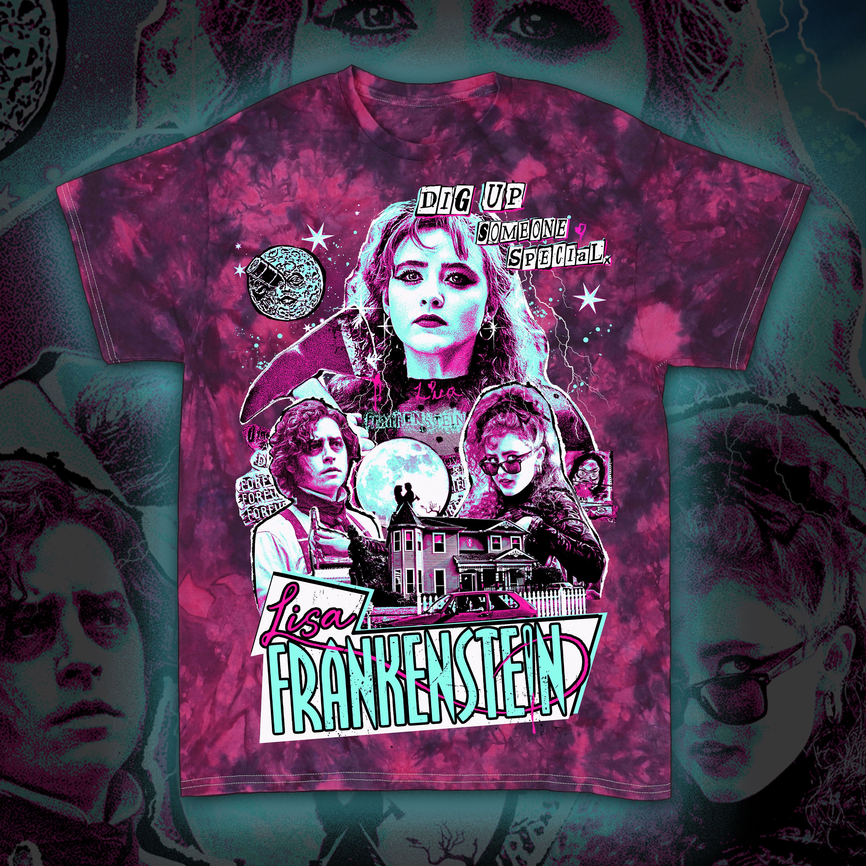 Lisa Frankenstein “Death is Temporary” Tie dye