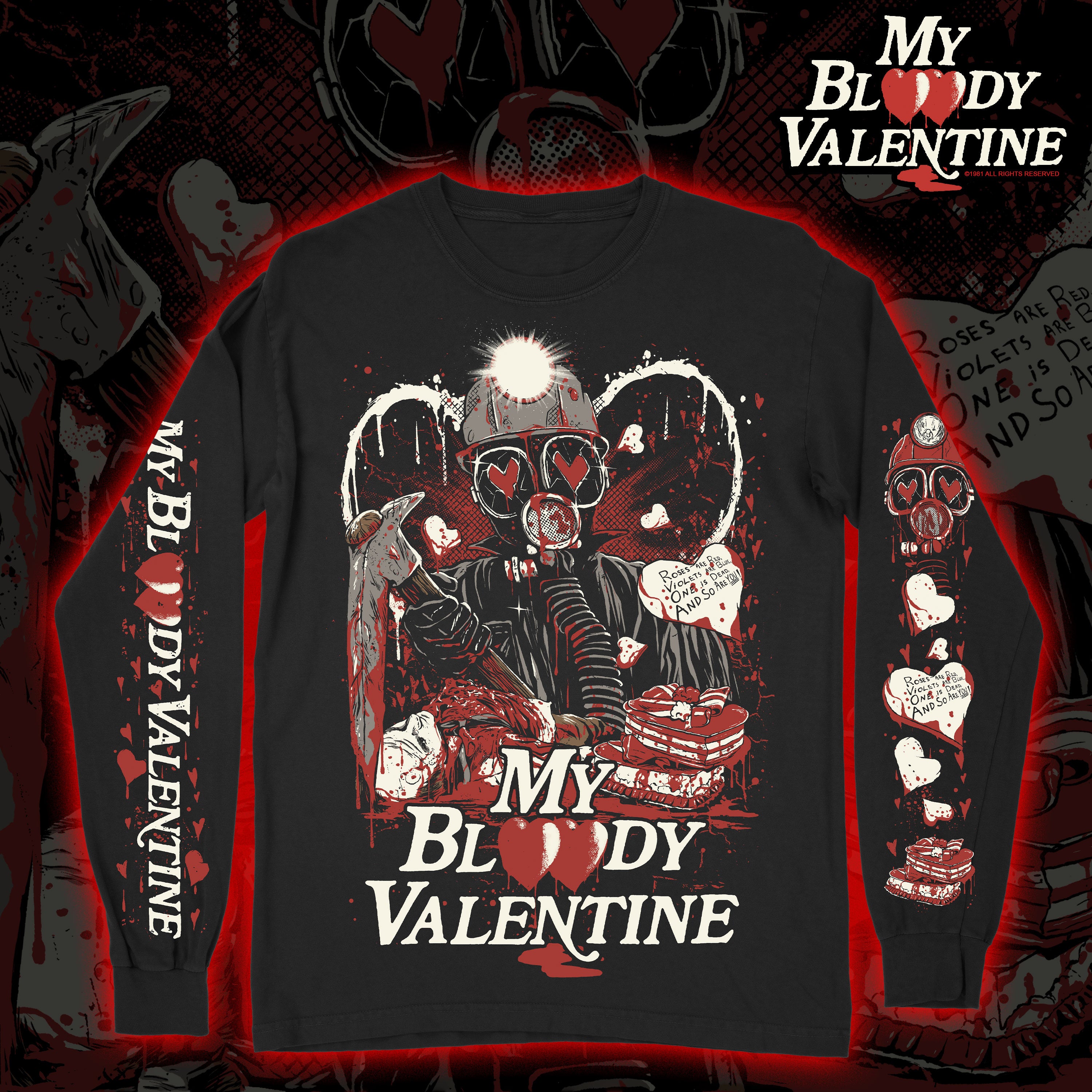 My Bloody Valentine "Beware" Premium long sleeve