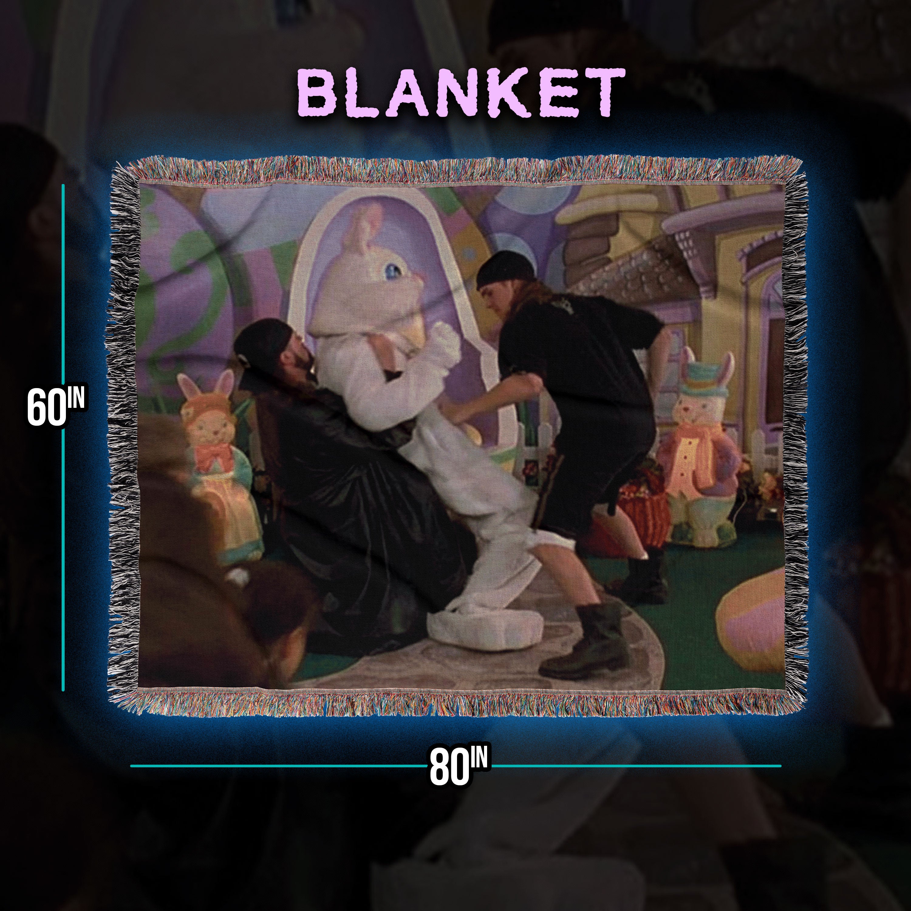 PRE-ORDER: Mallrats "This is for Brodie" 60" x 80" Woven Blanket