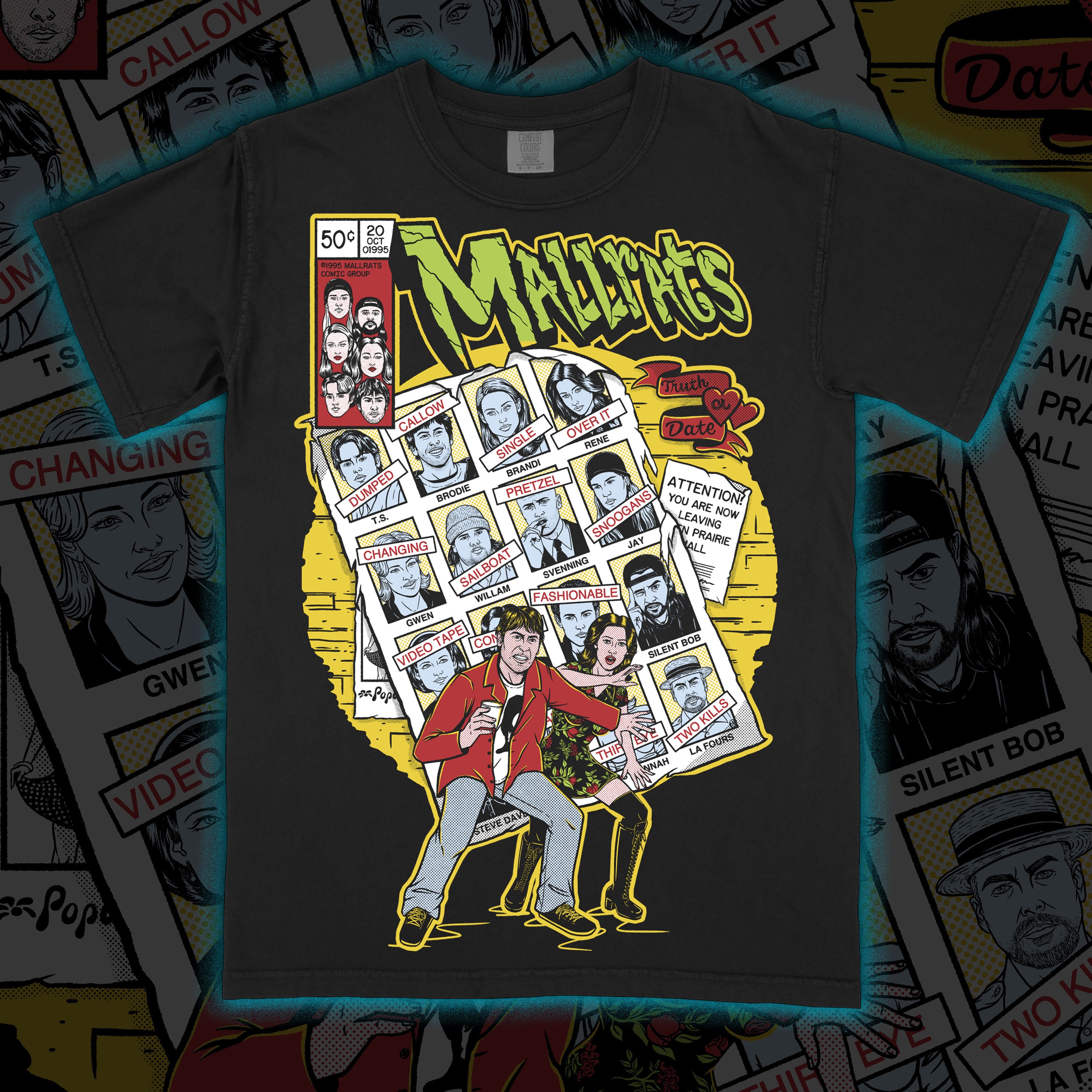 Mallrats “Malls of Future Past” Premium tee