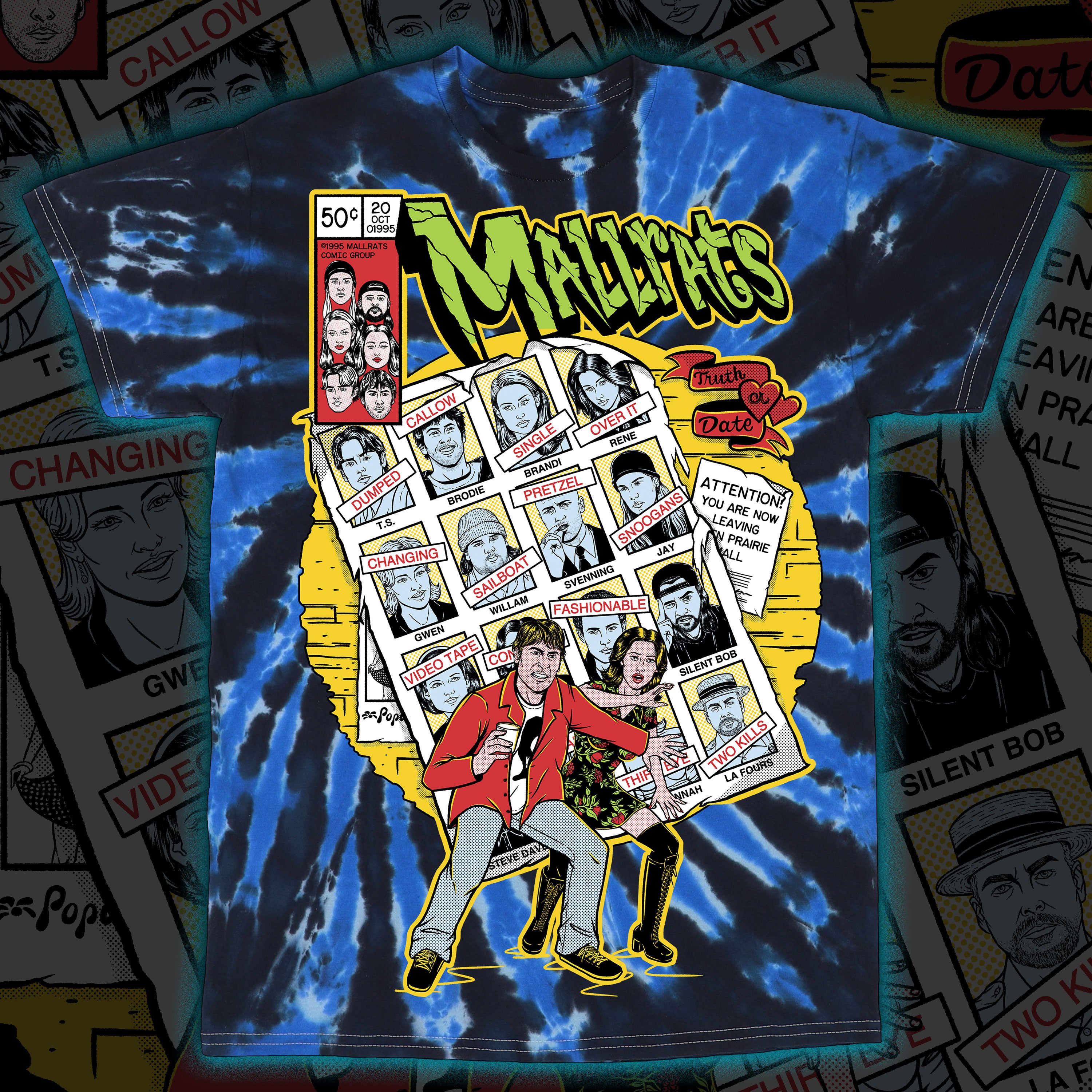 Mallrats “No, Wolverine” Tie dye