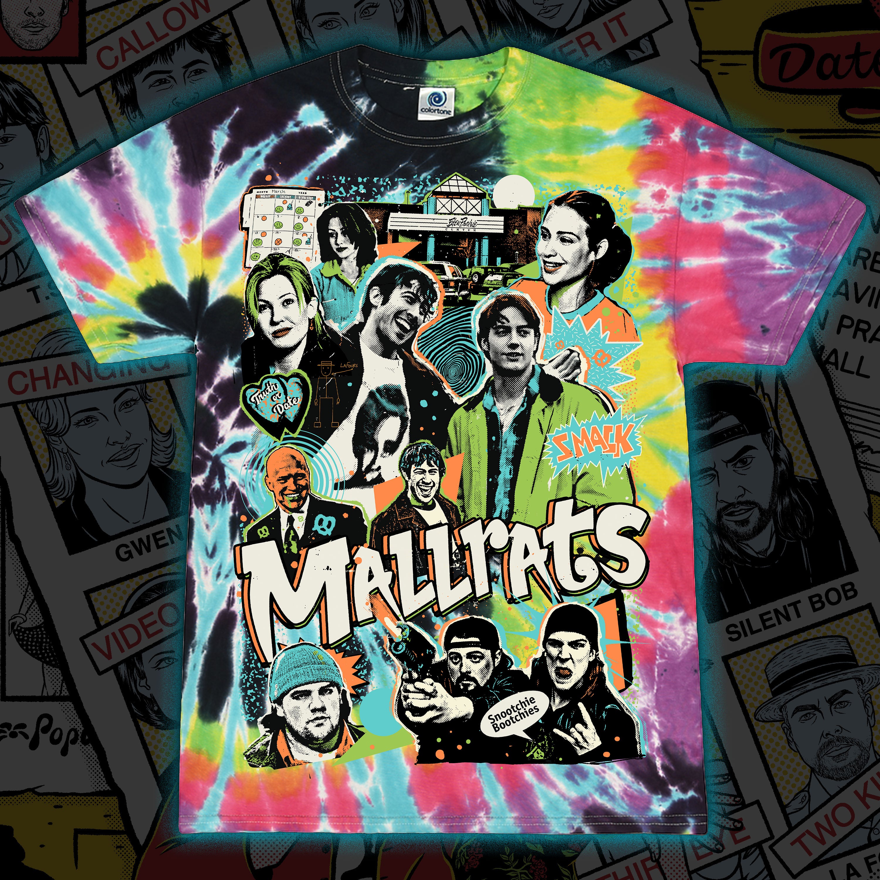 Mallrats “Bickety-bam” Tie dye