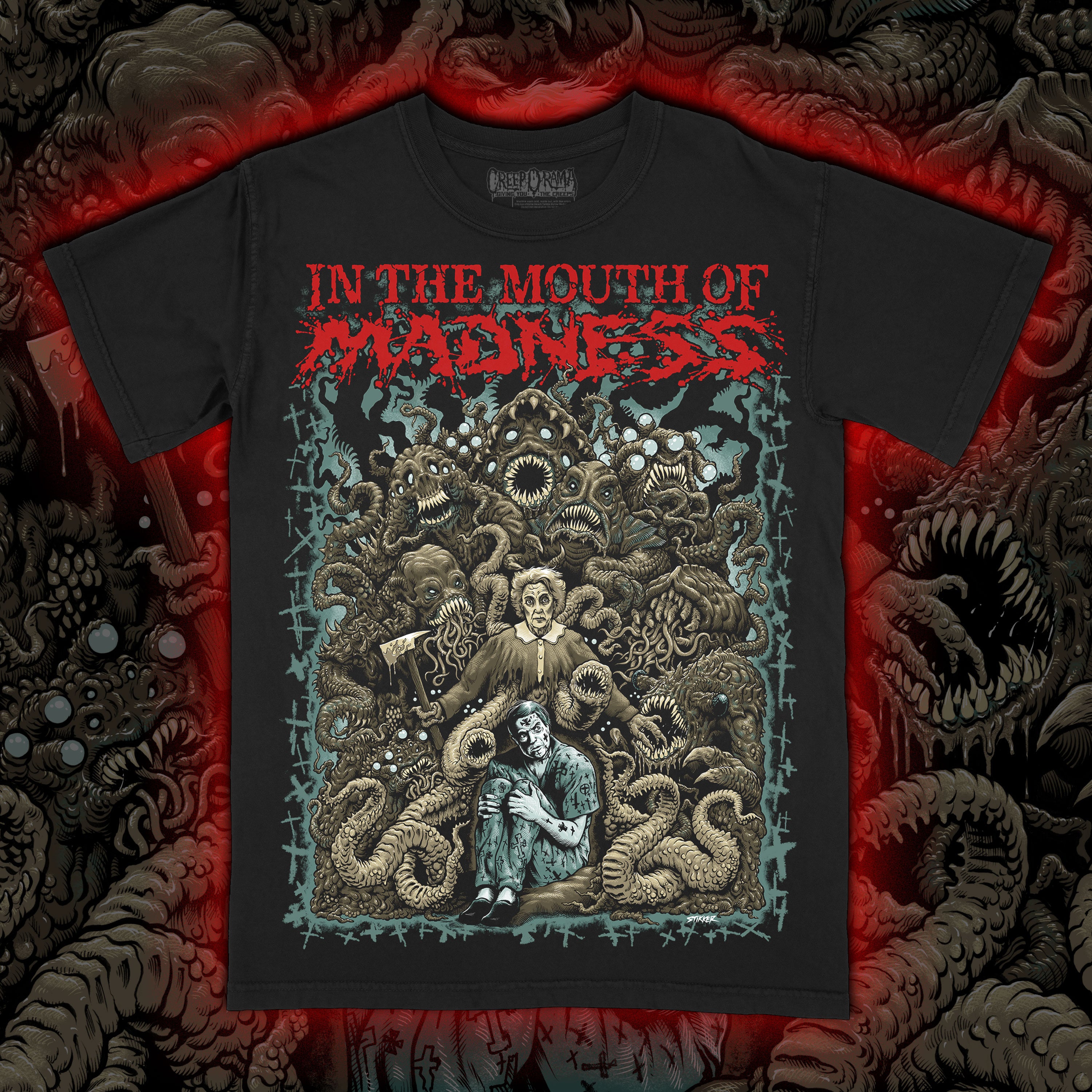 PRE-ORDER: In the Mouth of Madness – Premium tee