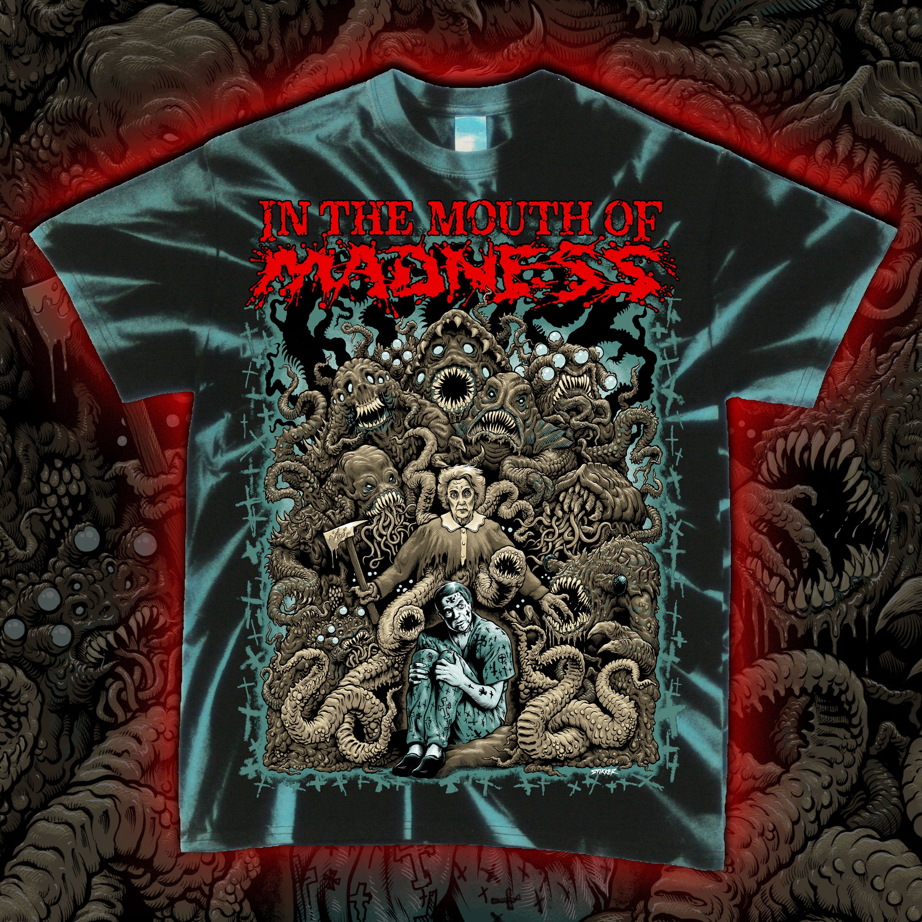 PRE-ORDER: In the Mouth of Madness – Tie dye