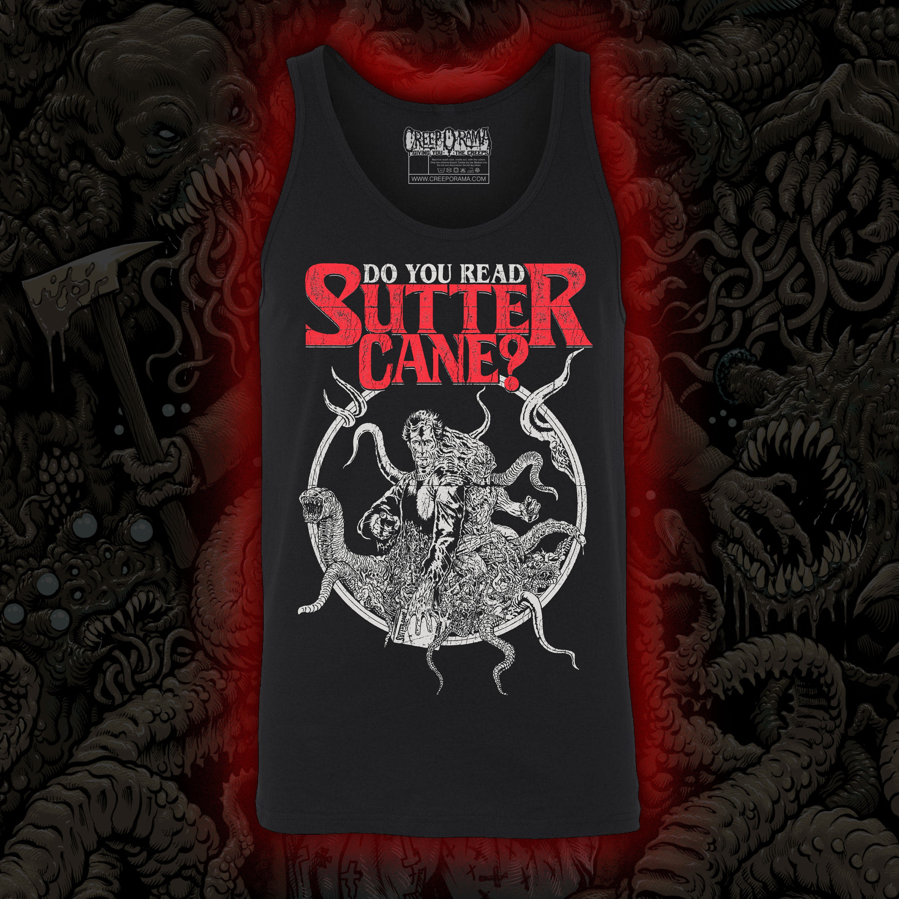 PRE-ORDER: Do You Read Sutter Cane? – Tank top