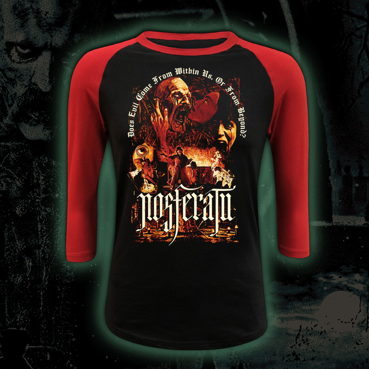 PRE-ORDER: Black Omen – Baseball tee