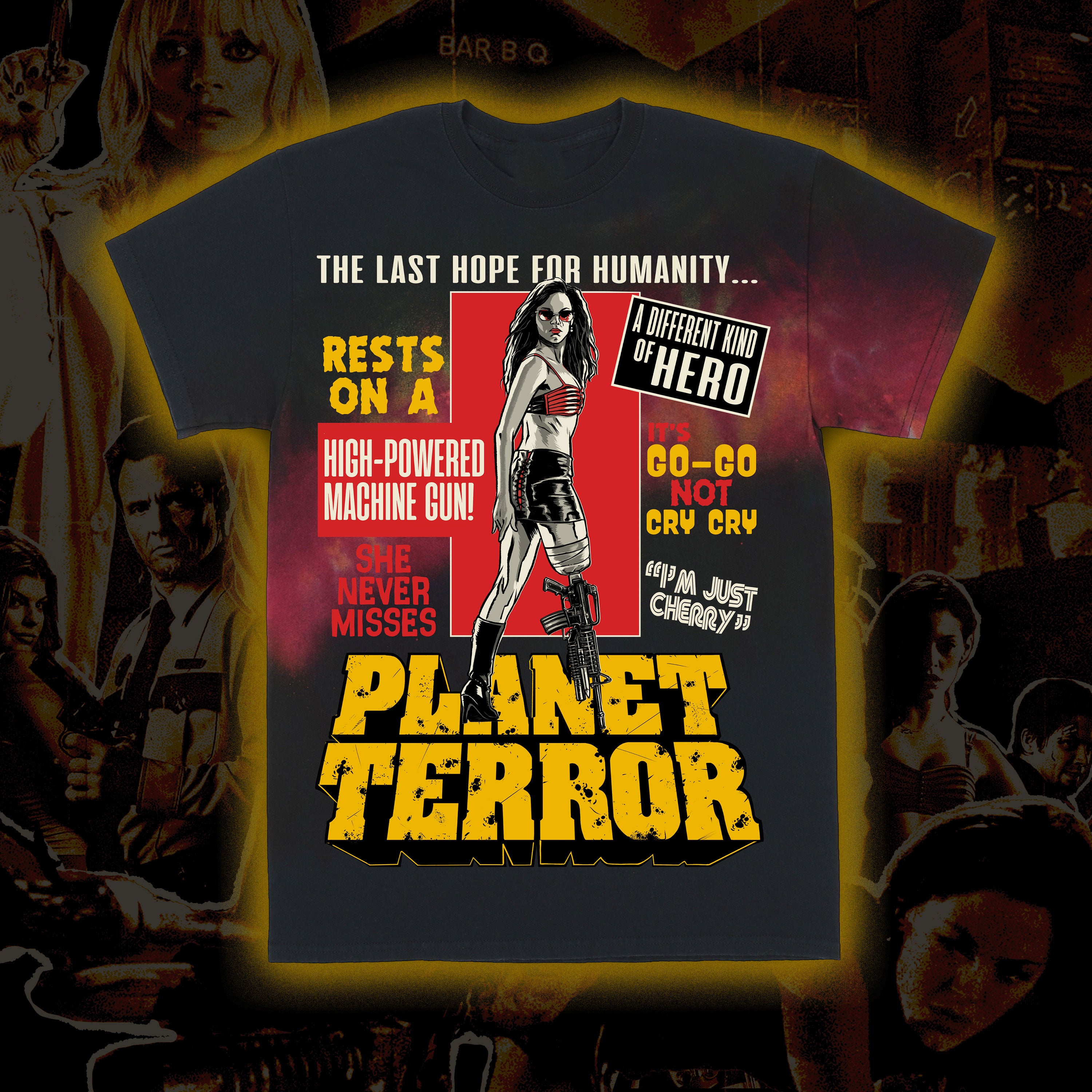 Planet Terror “High-Powered” Tie dye
