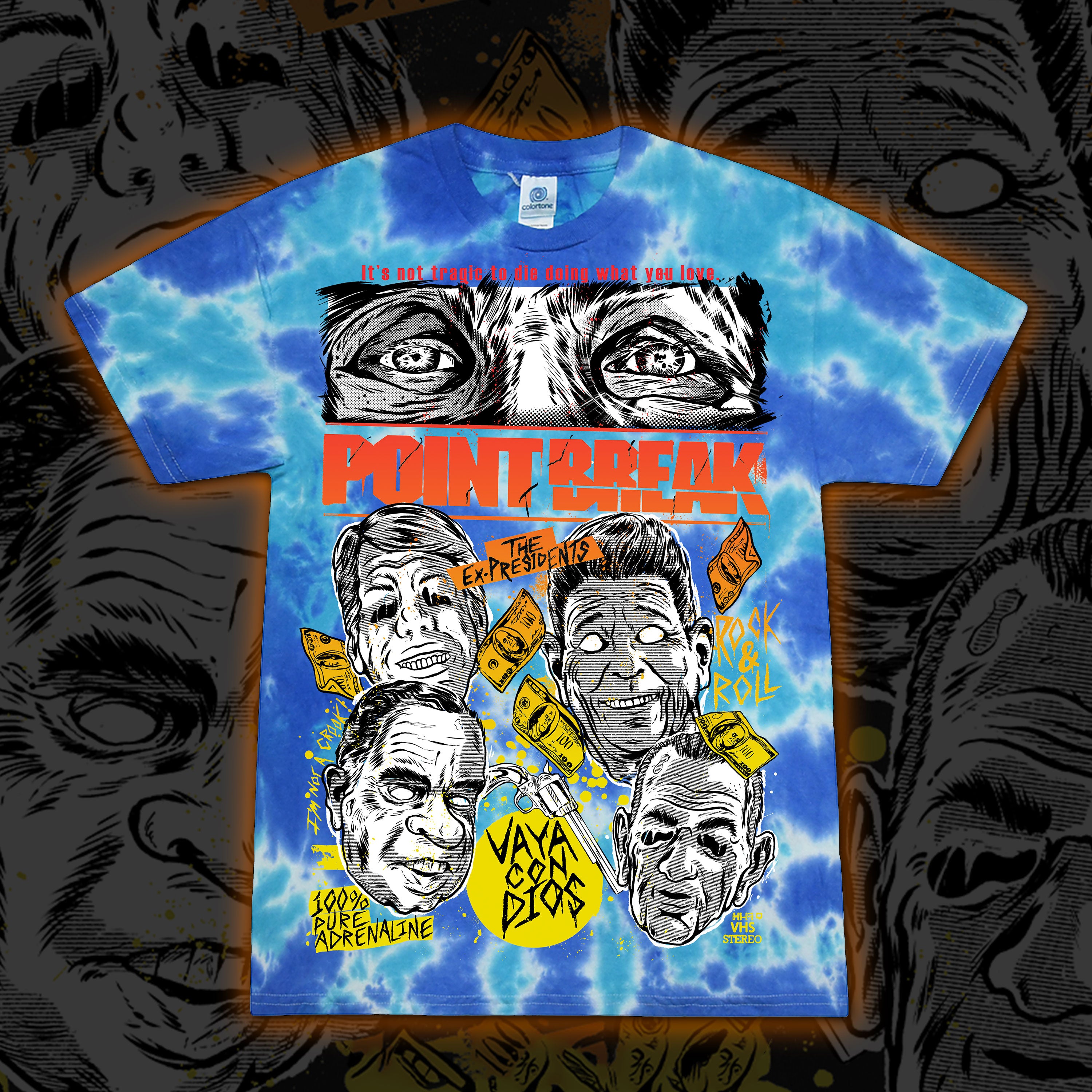 The Ex-Presidents "Vaya Con Dios" Tie dye
