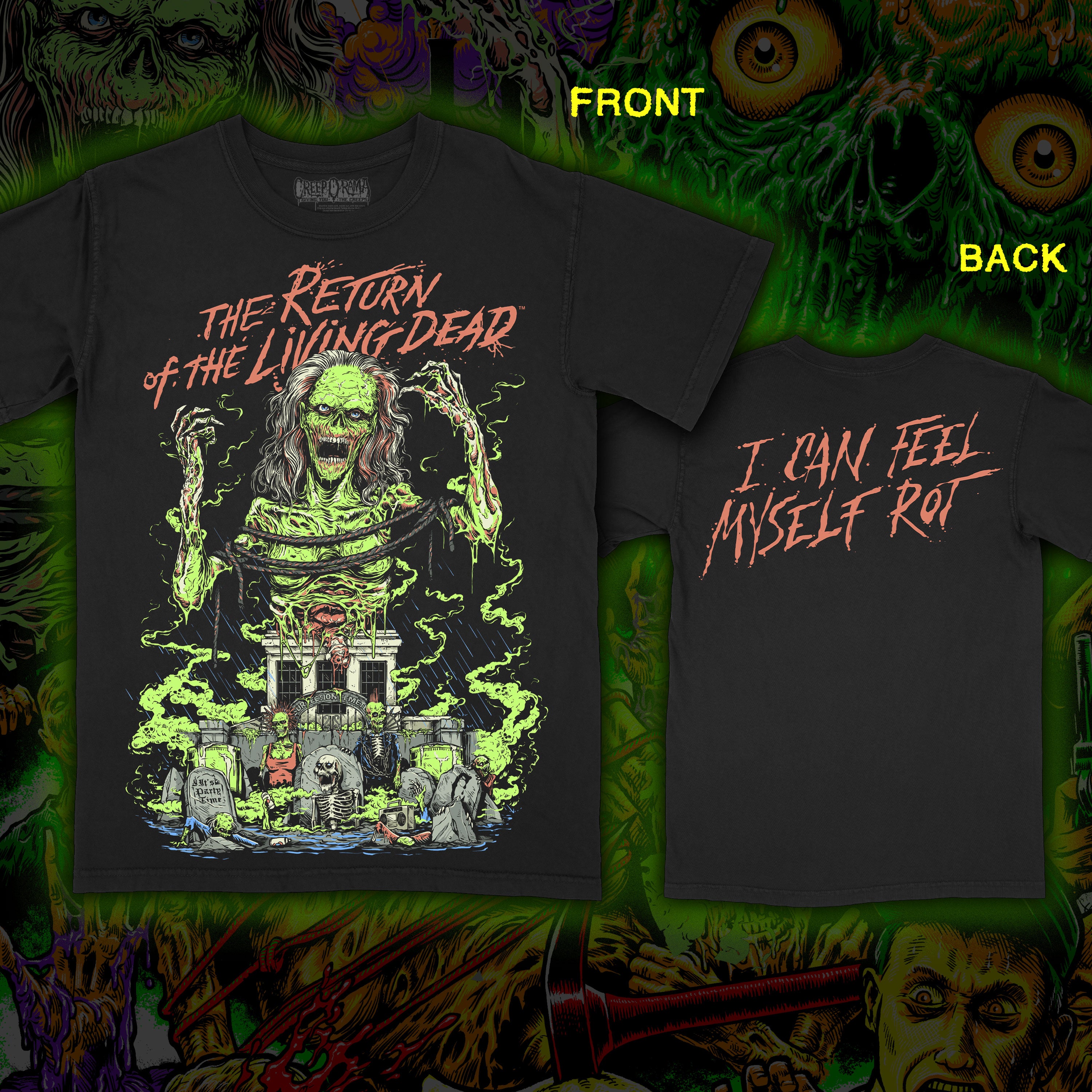 The Return of the Living Dead “Rot” Premium tee